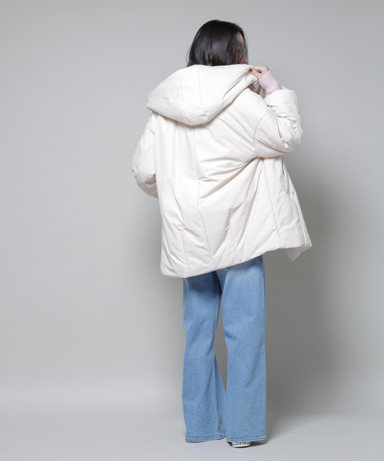 ETHERMALOFT(R)AEROGEL 中綿フードコクーンコート 6695211307