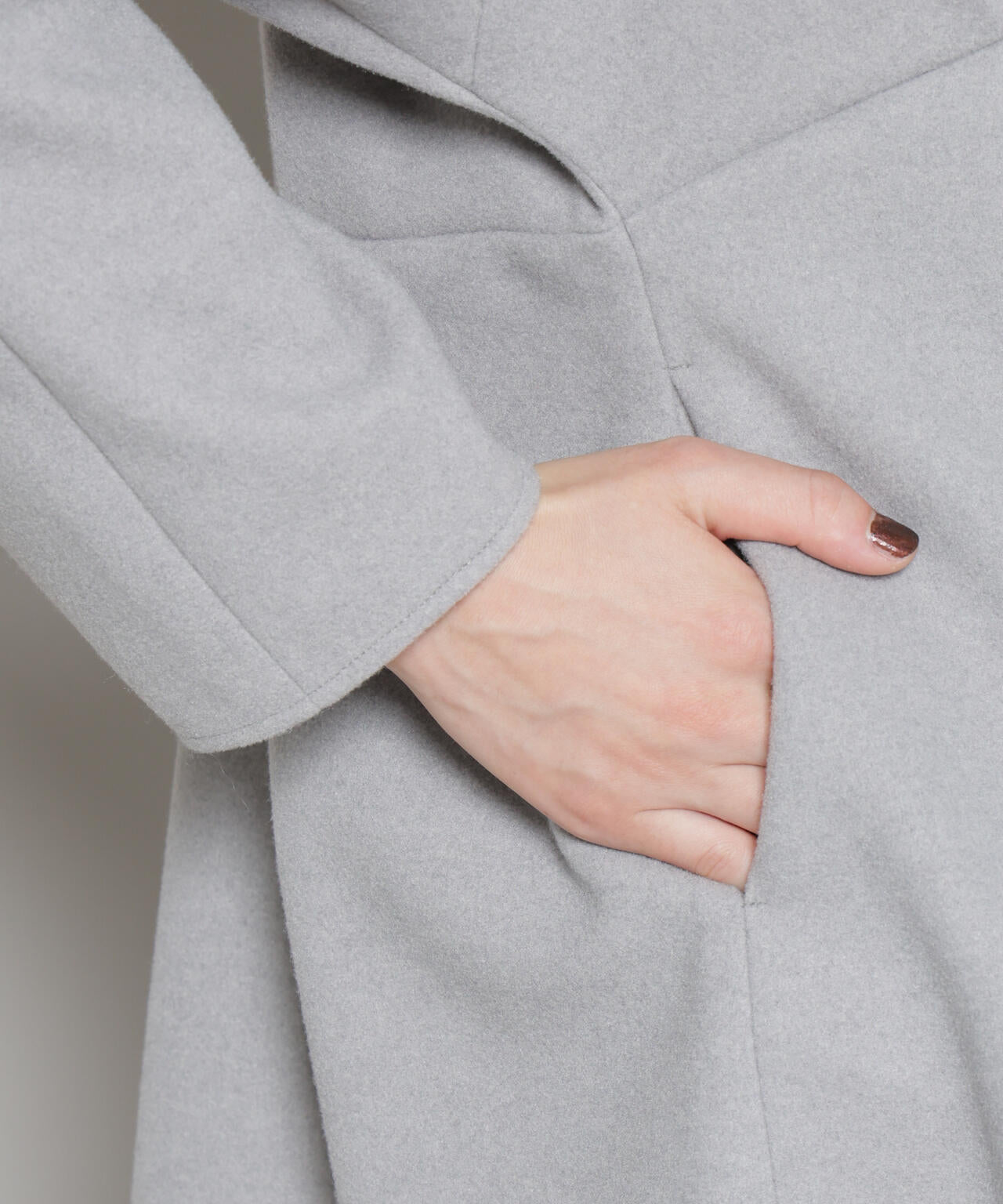 ニードルジャージーペプラムブルゾン 6695212304