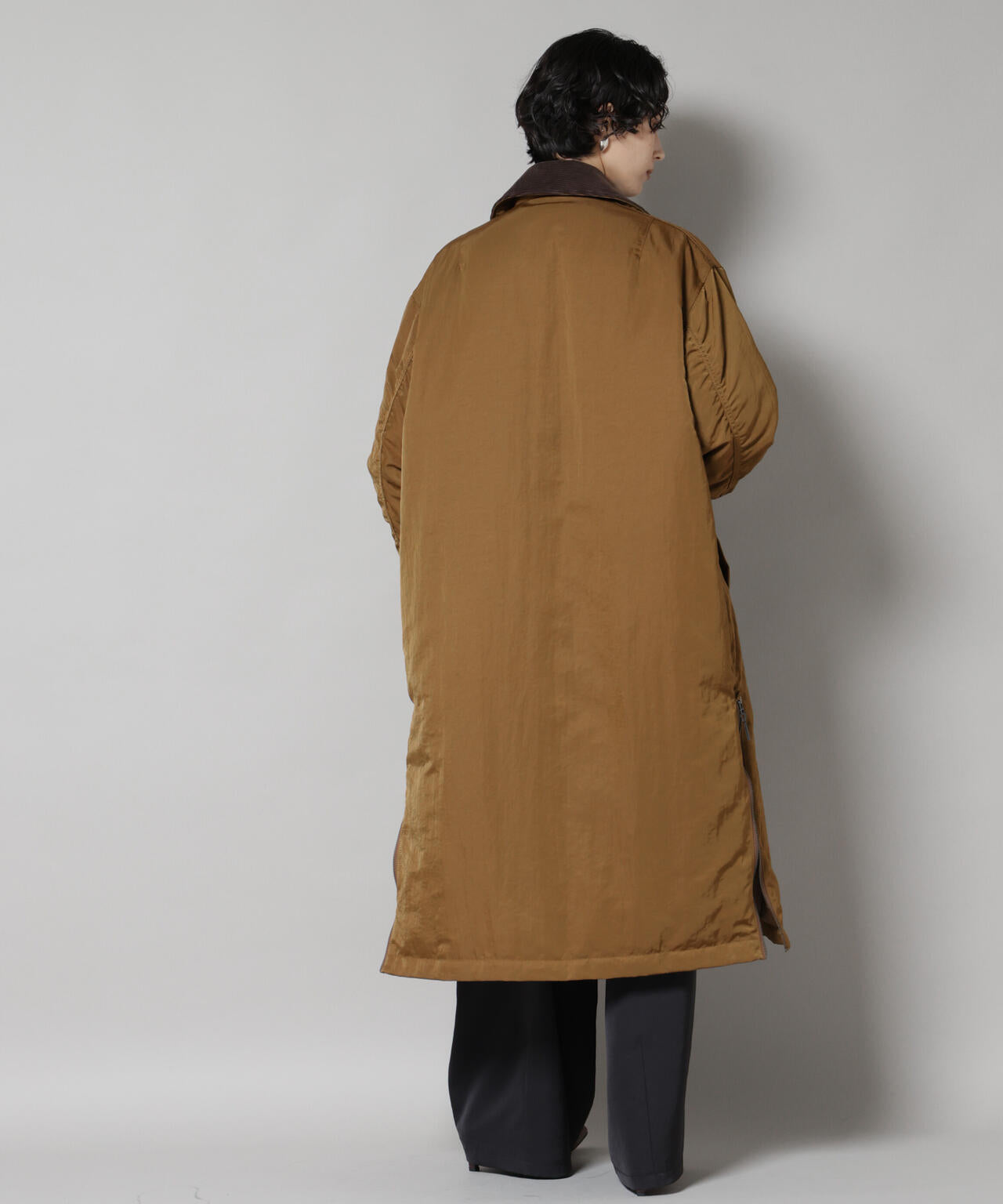 STEVELOUR 」「 西川ダウン(R) 」ミリタリー ロングコート