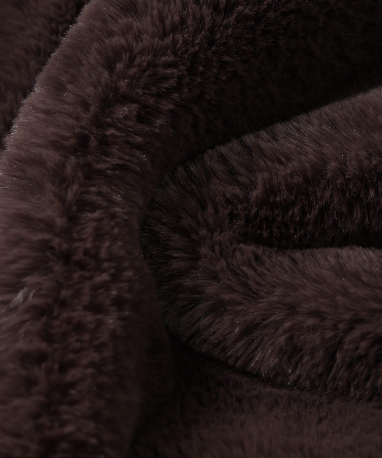 フェイクファーフードベスト 6695216305