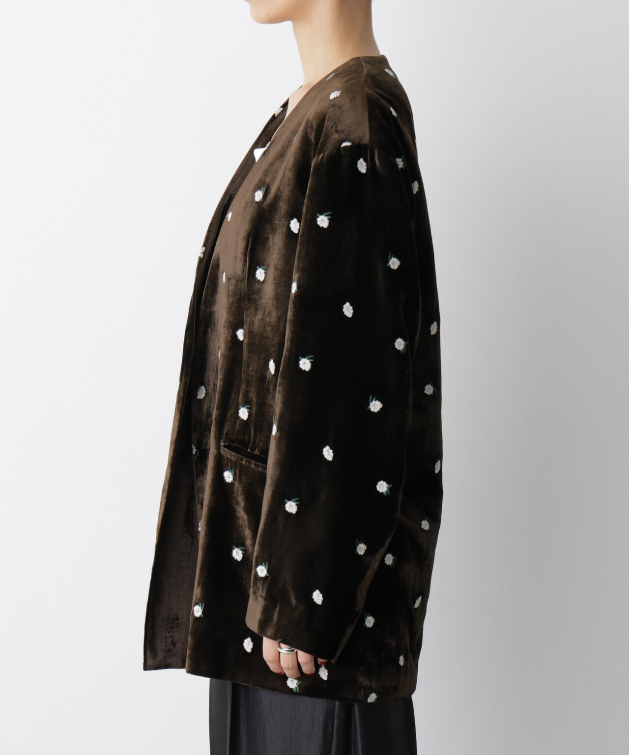 「STEVELOUR」ベロアブルームジャケット(セットアップ可) 6695216310