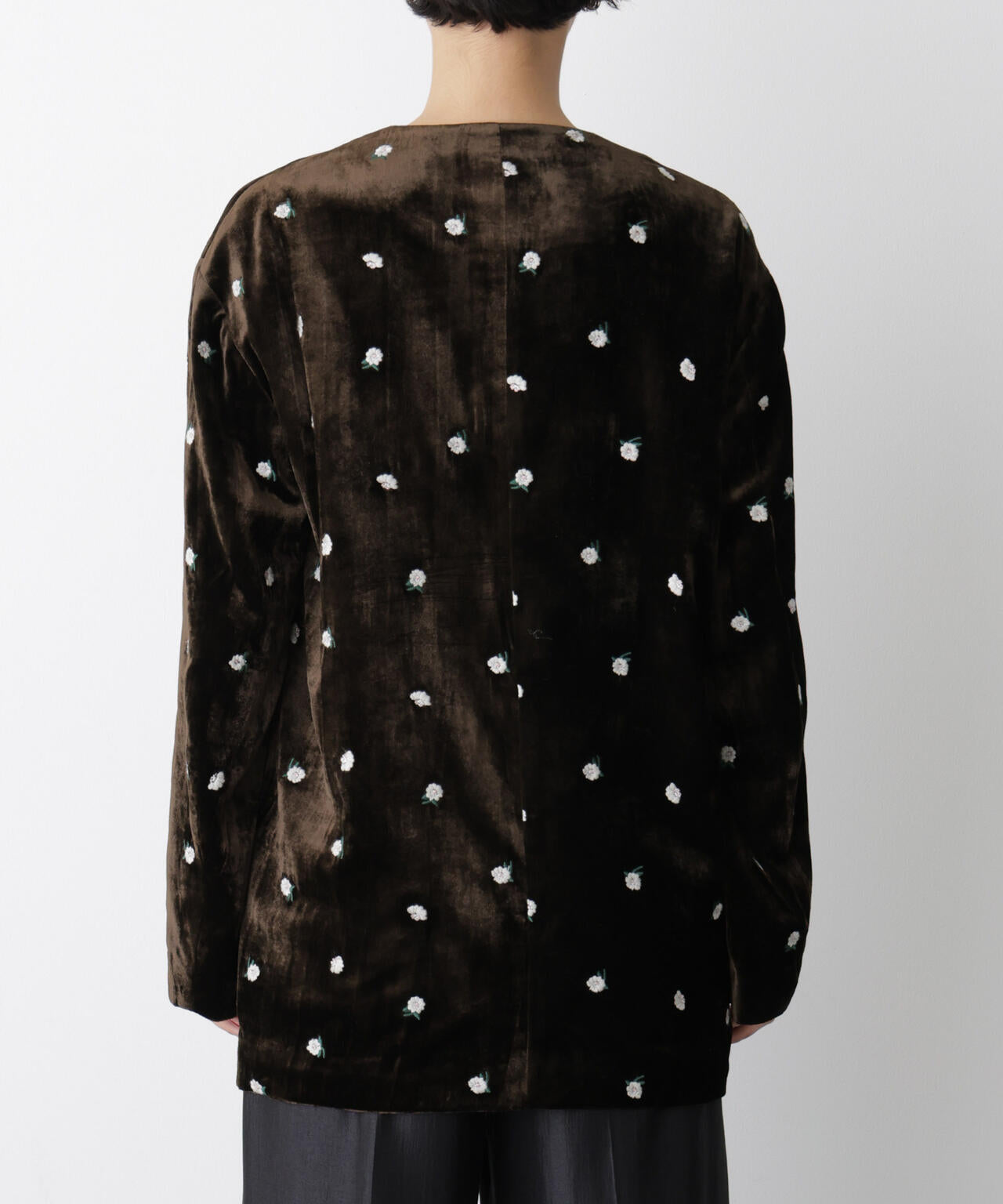 「STEVELOUR」ベロアブルームジャケット(セットアップ可) 6695216310