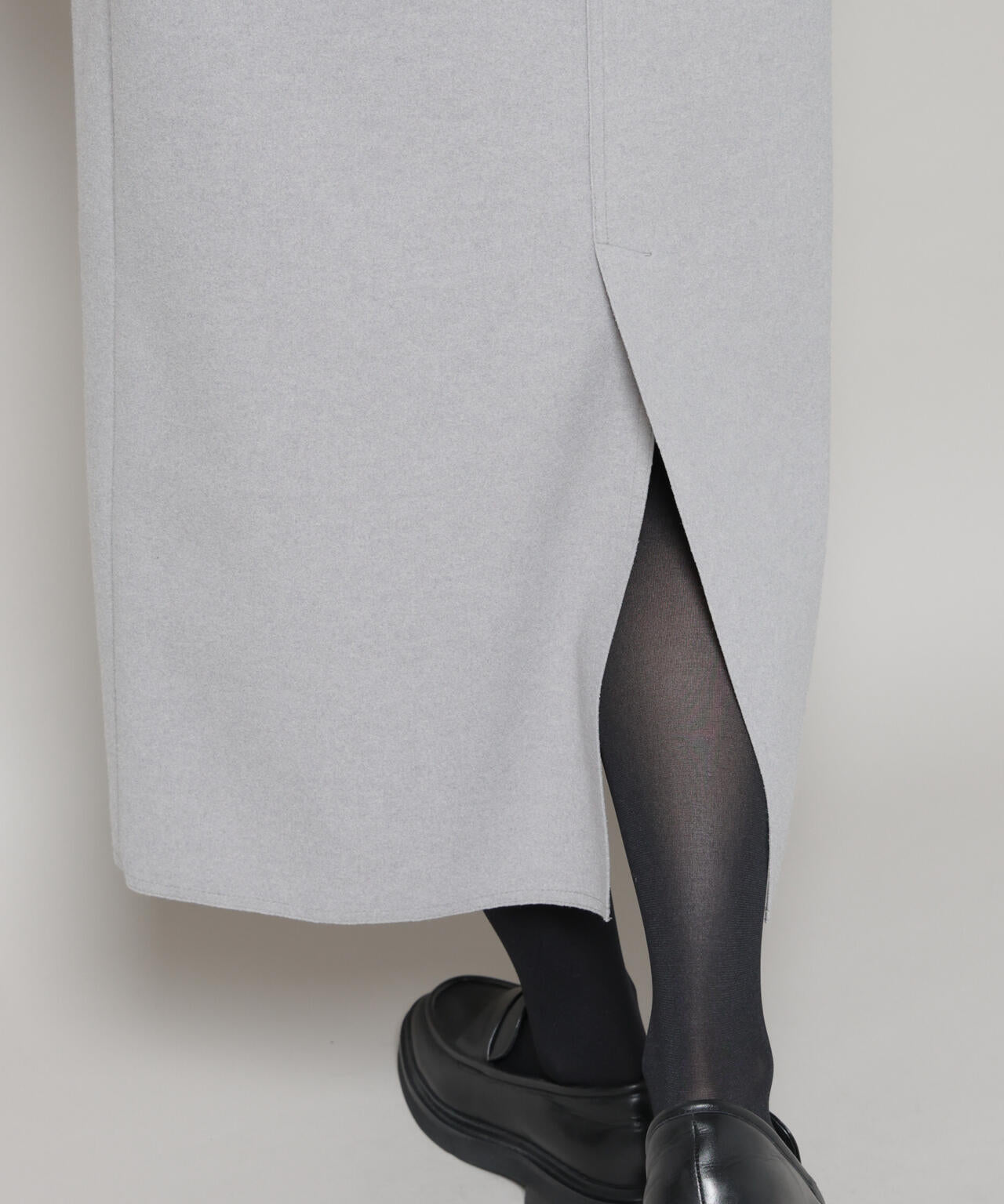 ニードルジャージーVネックワンピース 6695219320