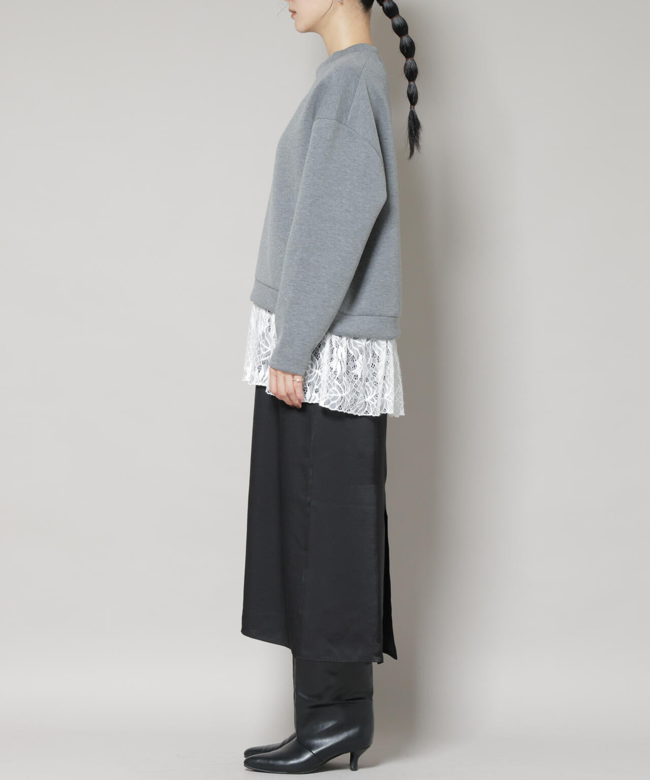 ♡美品フェイズエイトレースワンピース♡ レース レイヤード セット ワンピース