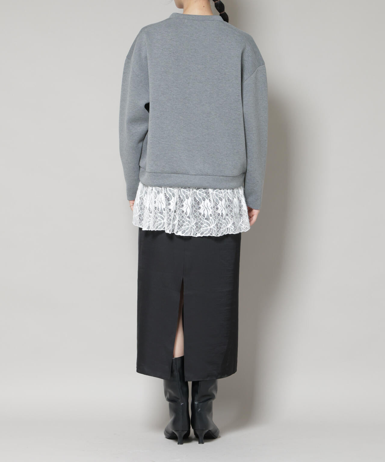 レースレイヤードセットワンピース 6695219327