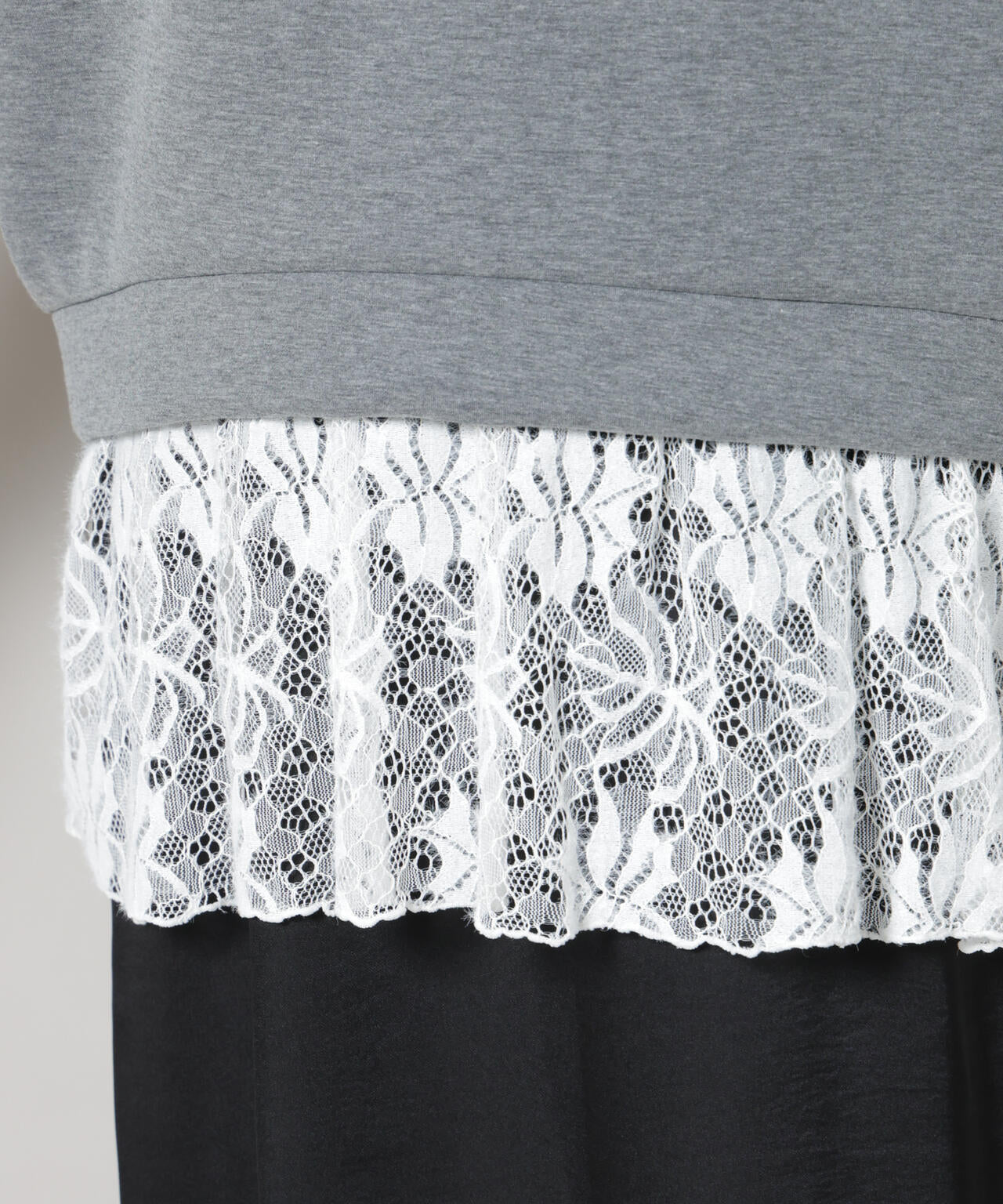 レースレイヤードセットワンピース 6695219327