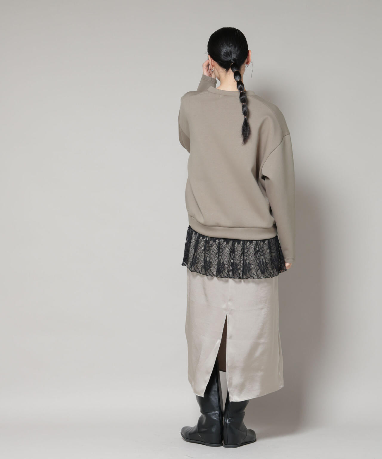 レースレイヤードセットワンピース 6695219327