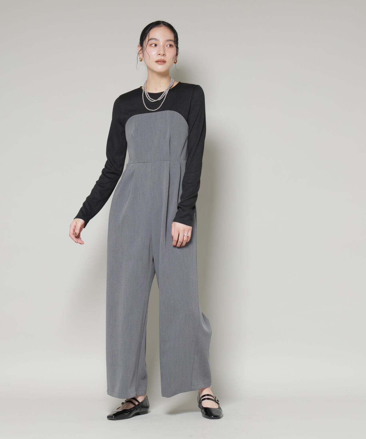 リブトップドッキングスーチングオールインワン 6695219328