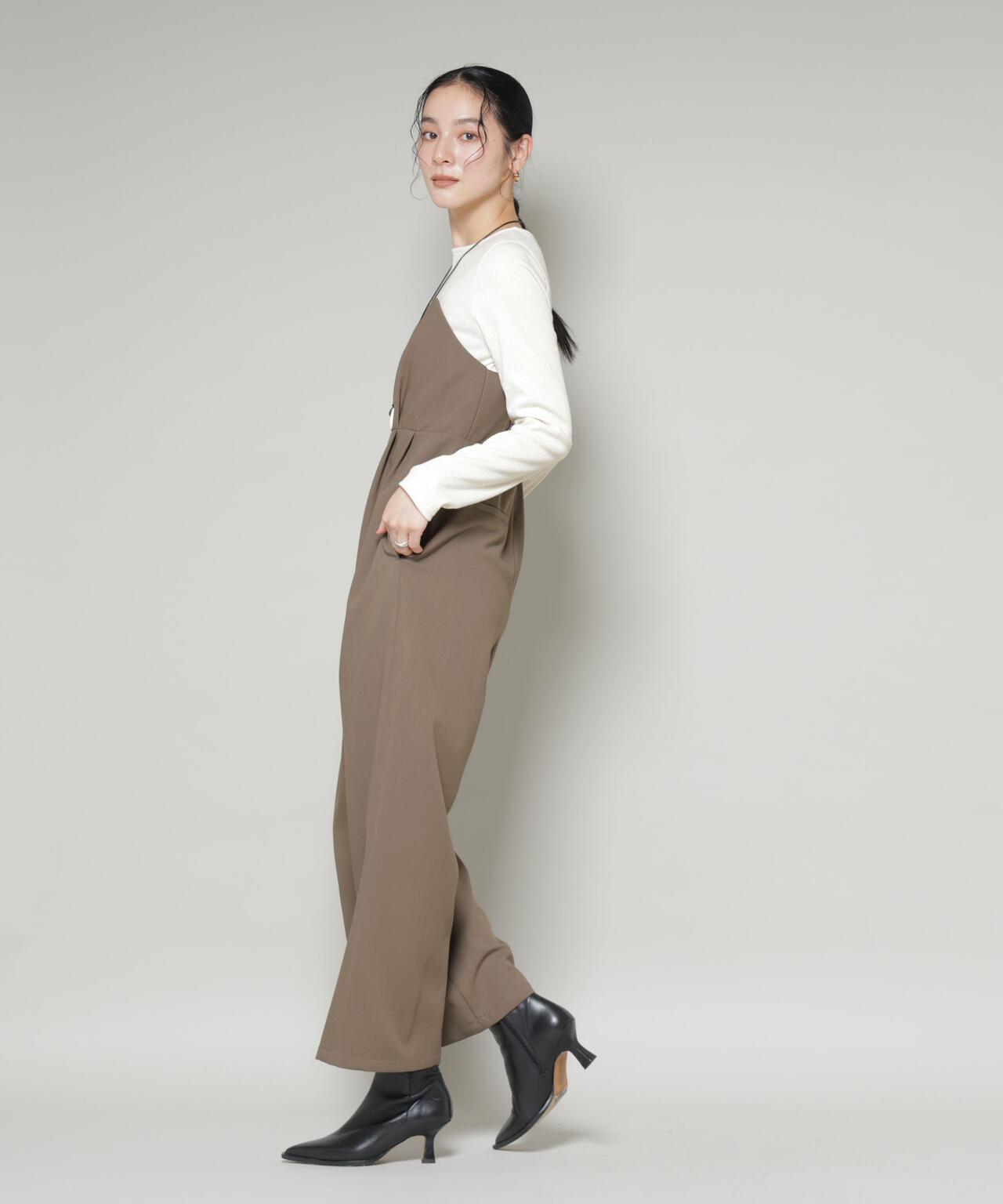 リブトップドッキングスーチングオールインワン 6695219328