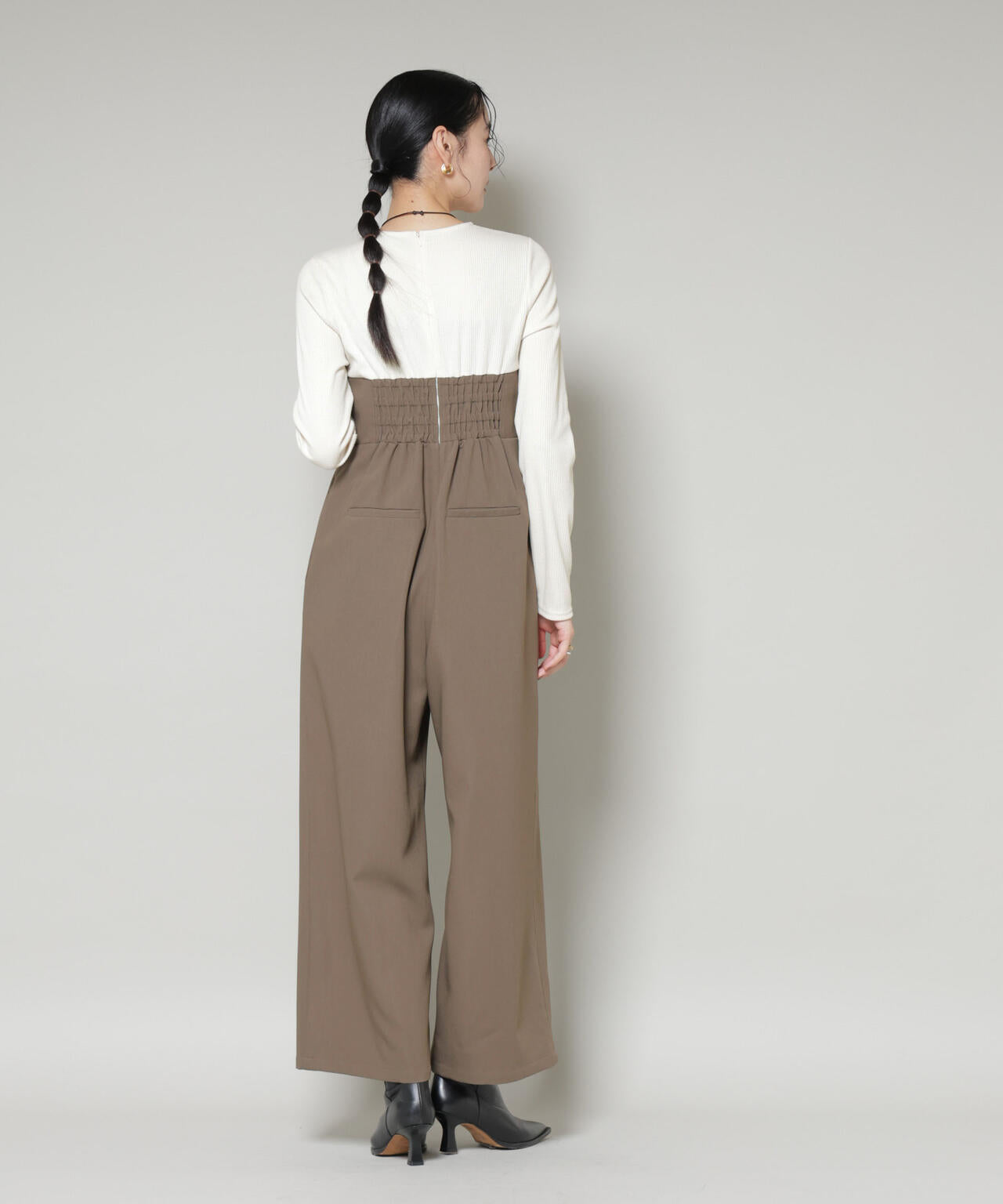 リブトップドッキングスーチングオールインワン 6695219328