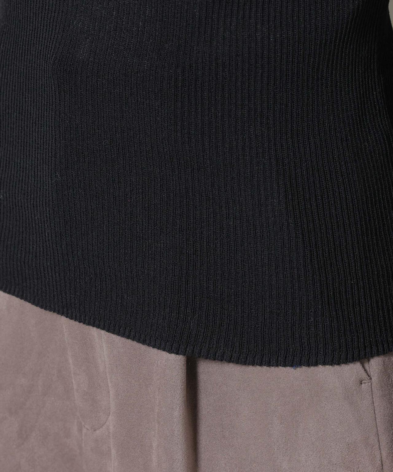 ツイードIラインワンピース×シアーリブニットセット 6695219329