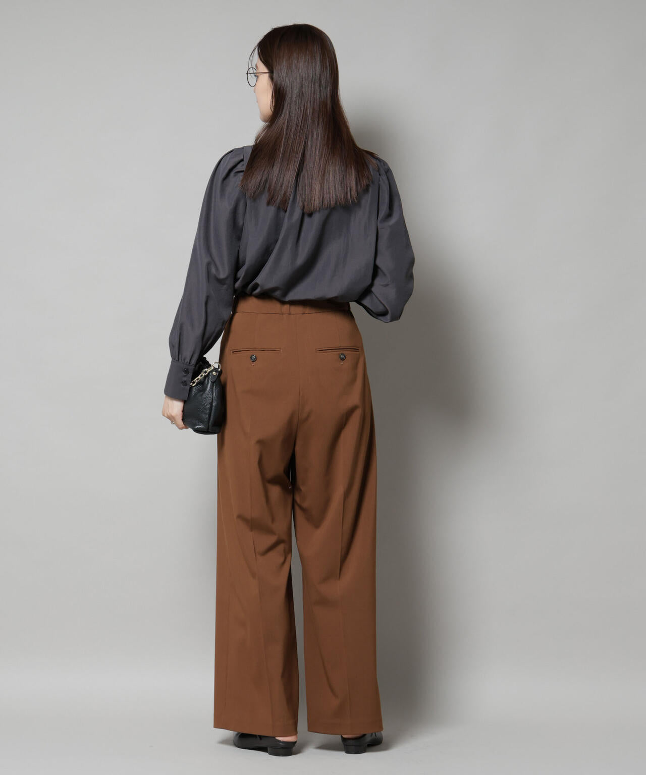 ショルダーギャザーブラウス 6695220307