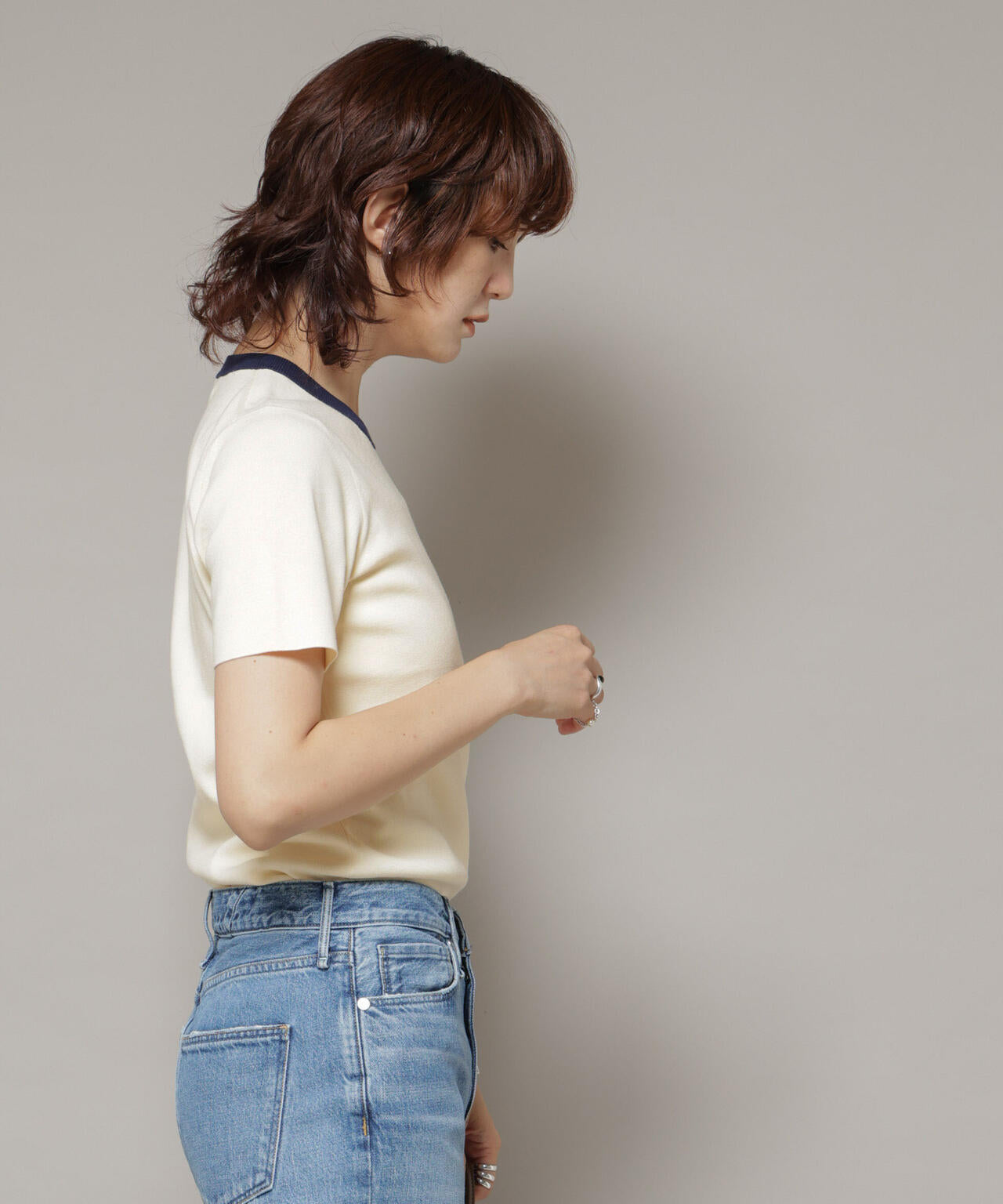 キム・ユジョン着用♡RECTO レクト　バスティア カーブド クロップトップ Ry LAWN LONG DRAPED SLEEVELESS D(XS Red): Yohji Yamamoto