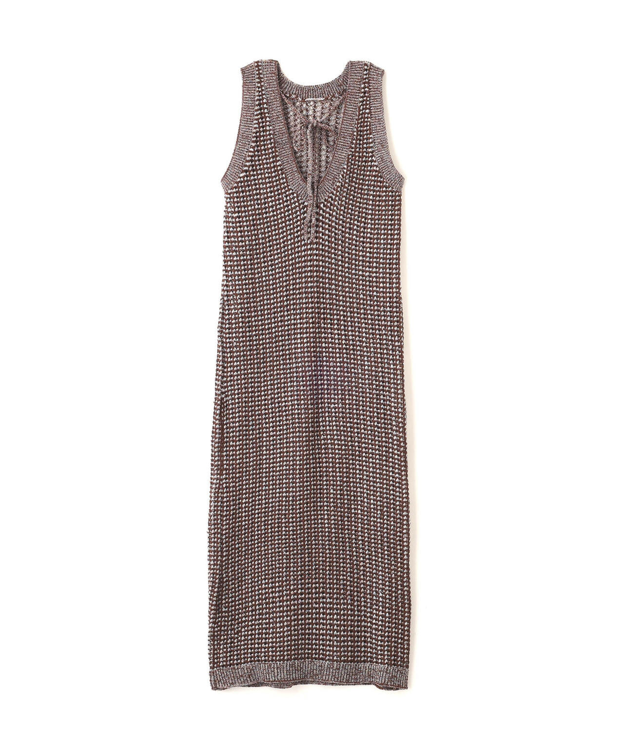 「STEVELOUR」シャイニーレースニットワンピース 6695222328