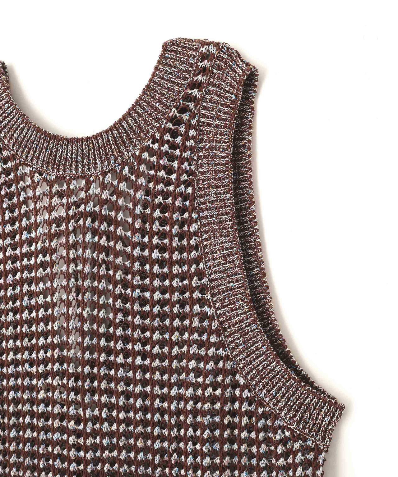 「STEVELOUR」シャイニーレースニットワンピース 6695222328