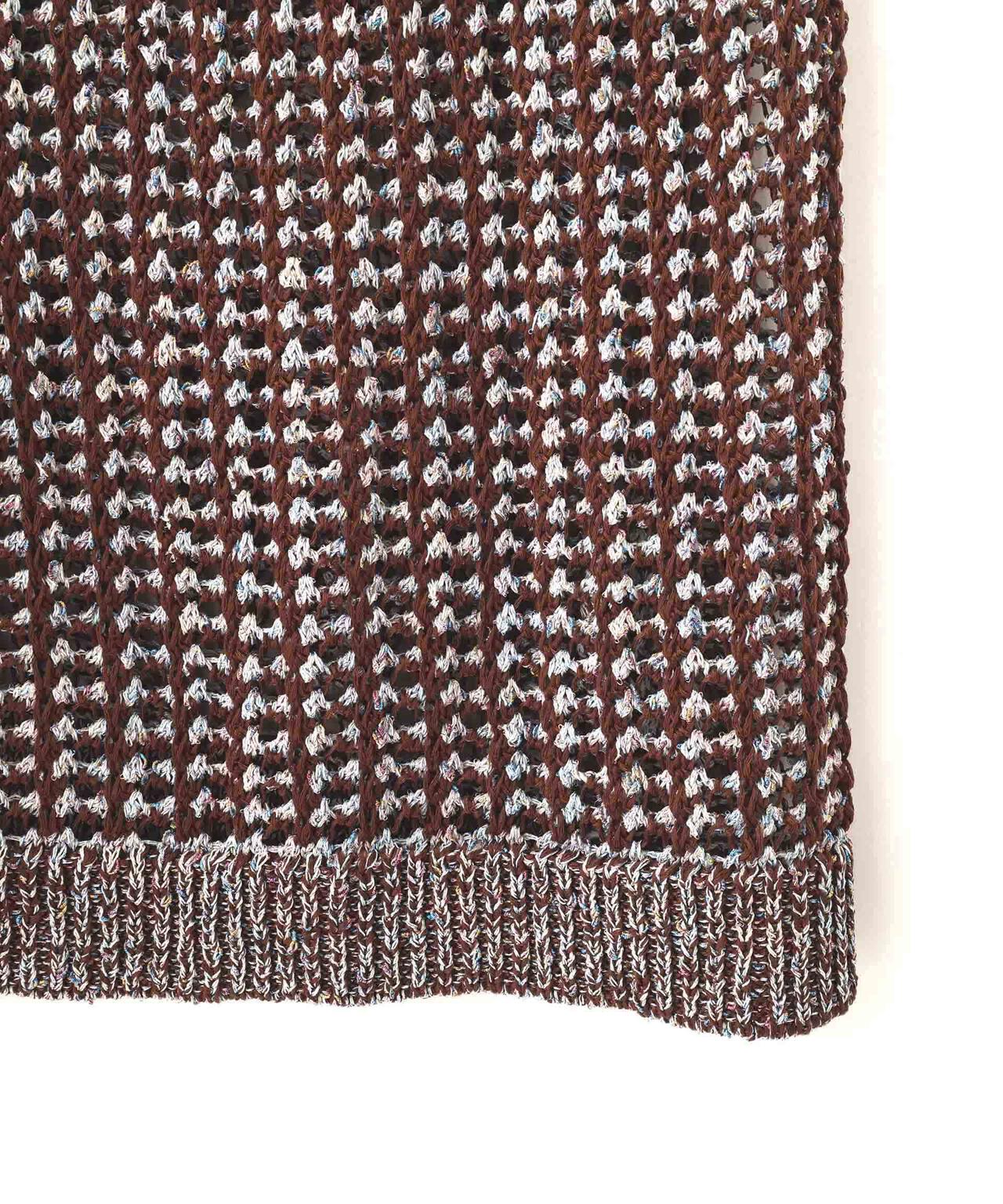 「STEVELOUR」シャイニーレースニットワンピース 6695222328