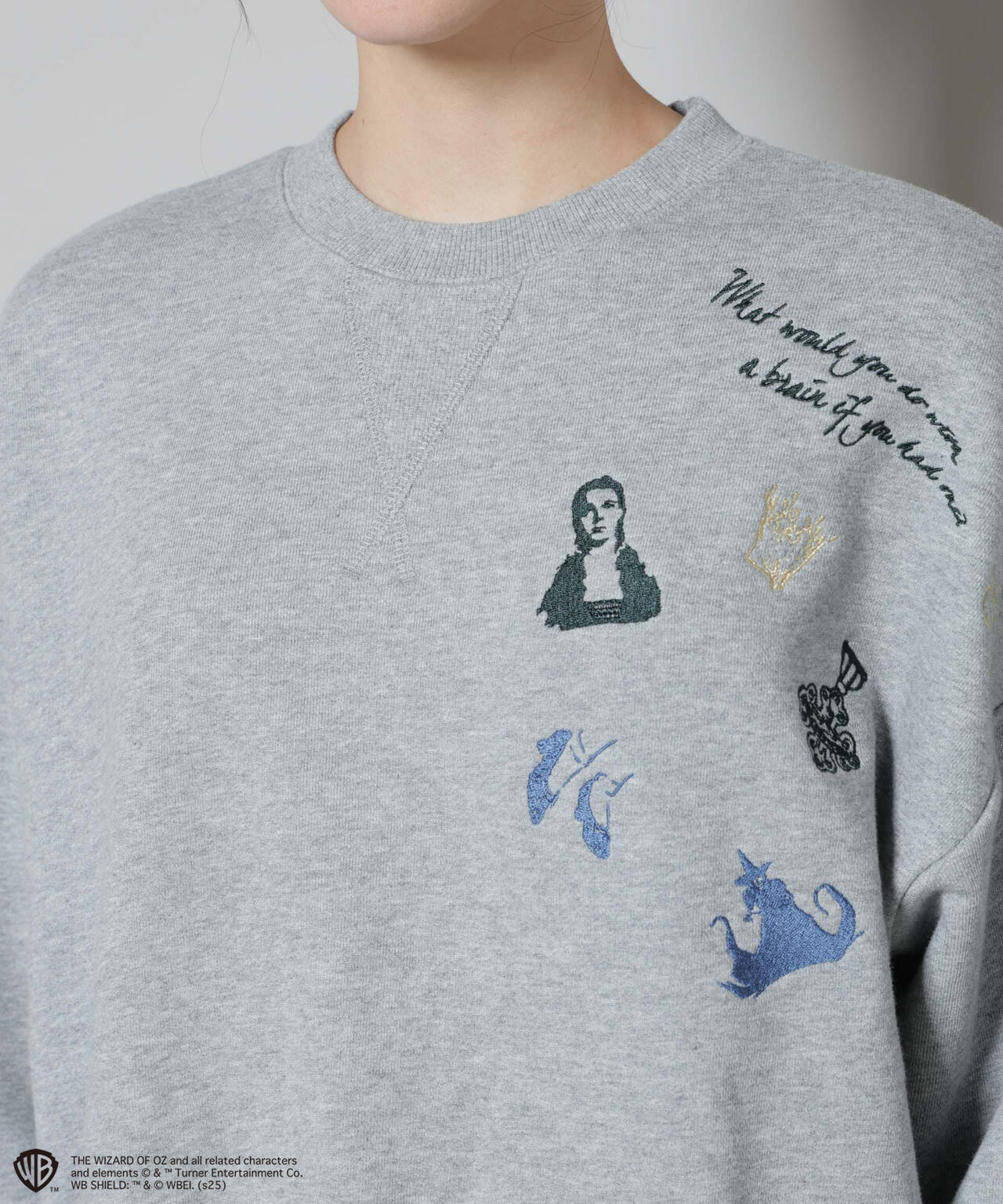 THE WIZARD OF OZ 刺繍スウェットトップス 6695223306