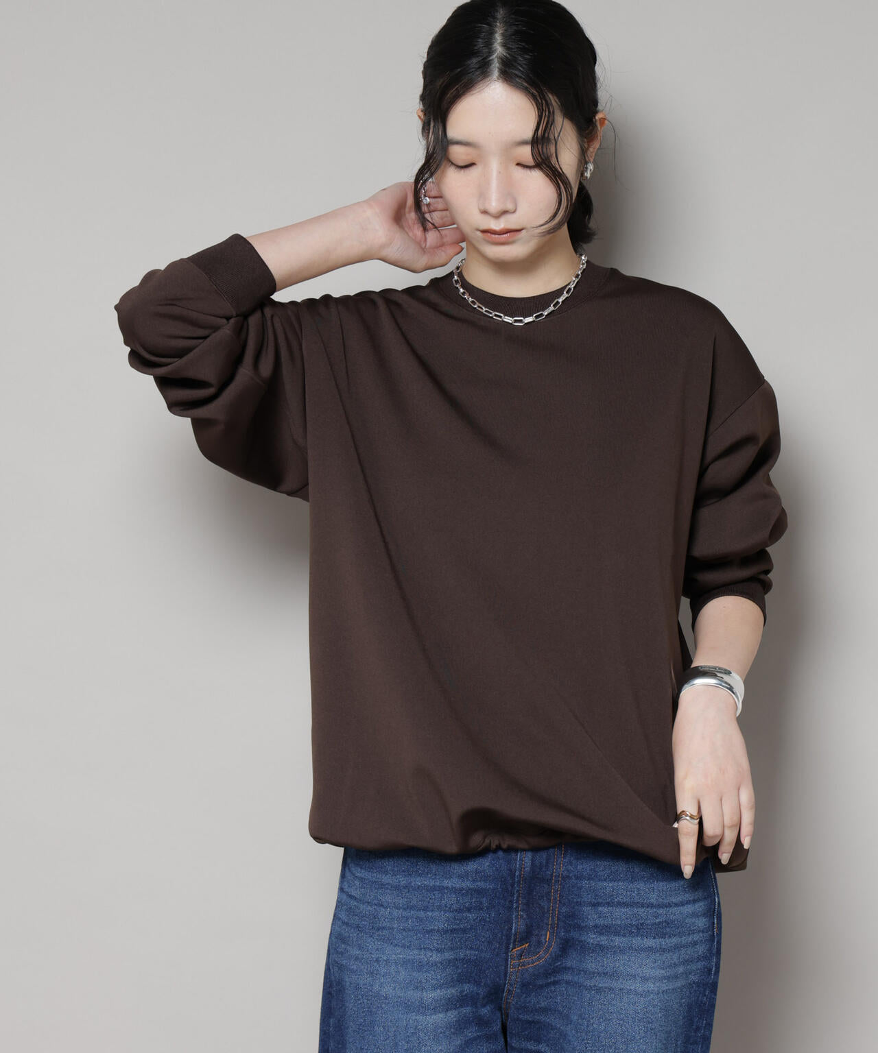 「MC」coveross(R)フリースボンディングクルーネック(セットアップ可)