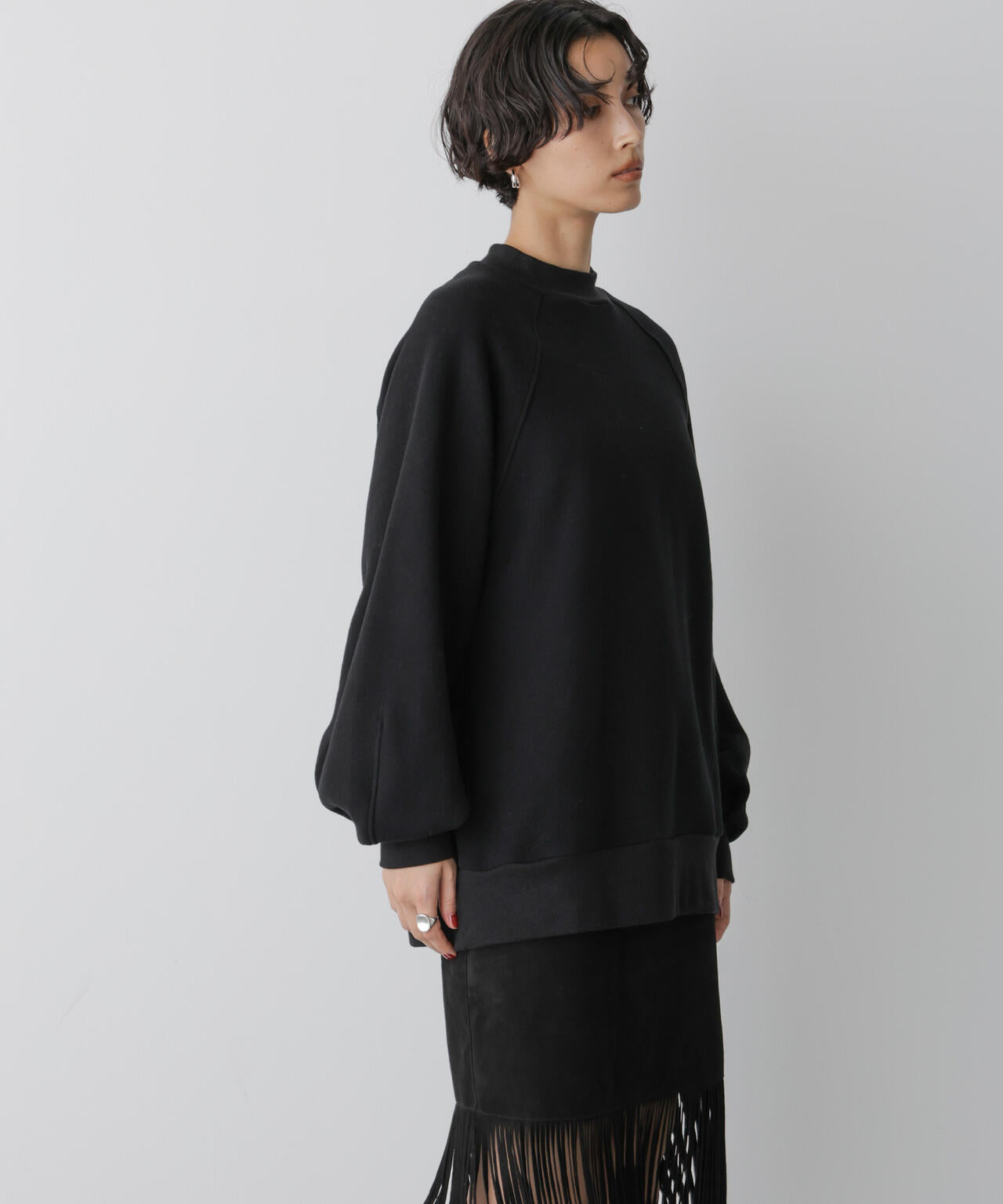 「STEVELOUR」フラッフィースタンドプルオーバー 6695223311