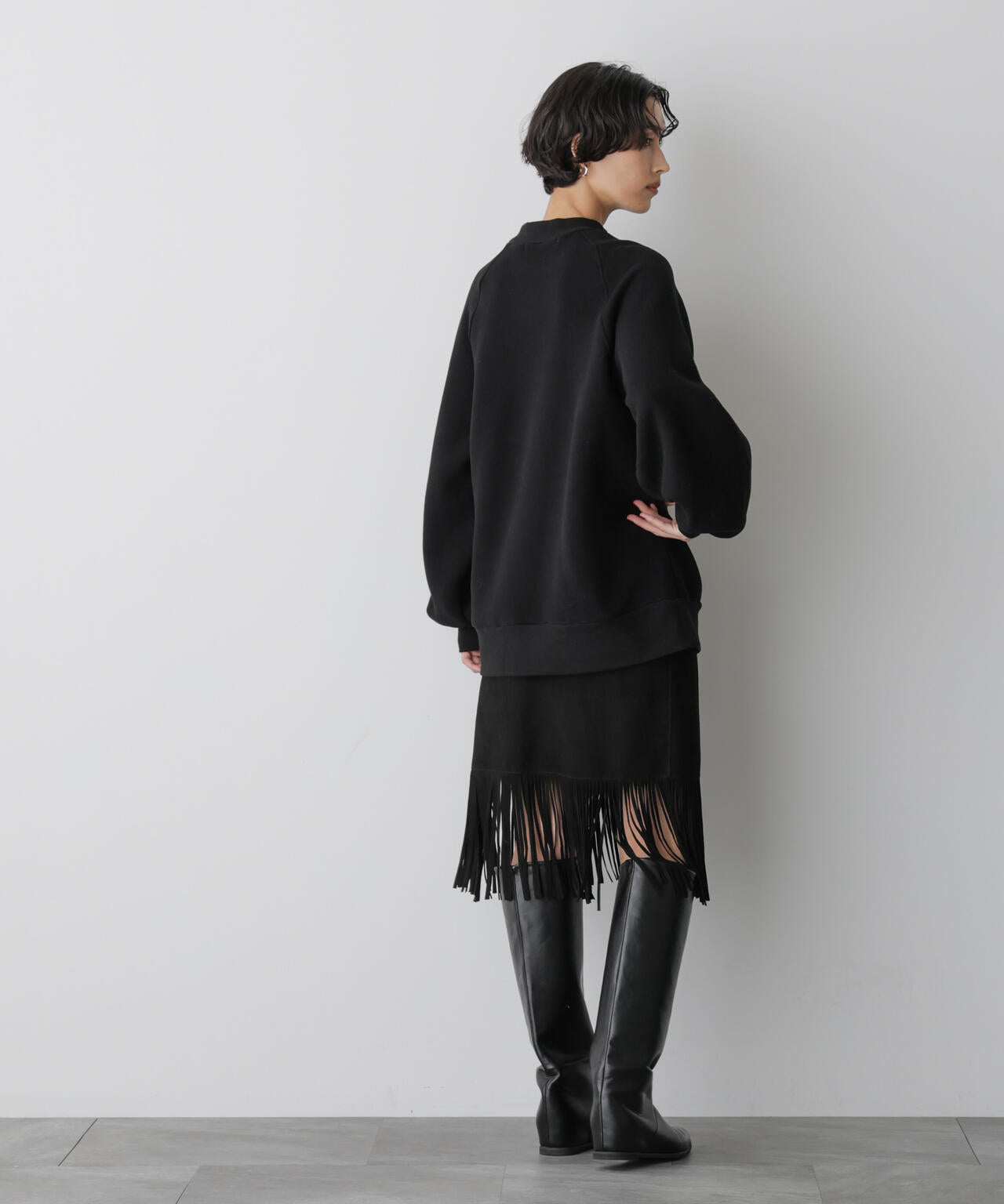 「STEVELOUR」フラッフィースタンドプルオーバー 6695223311