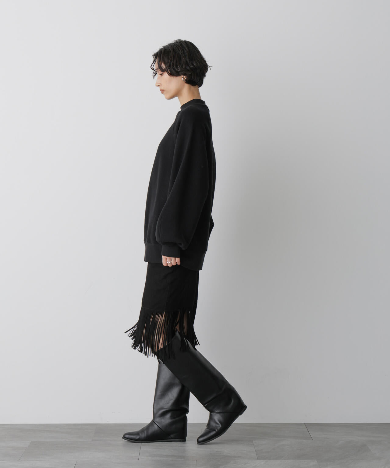 「STEVELOUR」フラッフィースタンドプルオーバー 6695223311