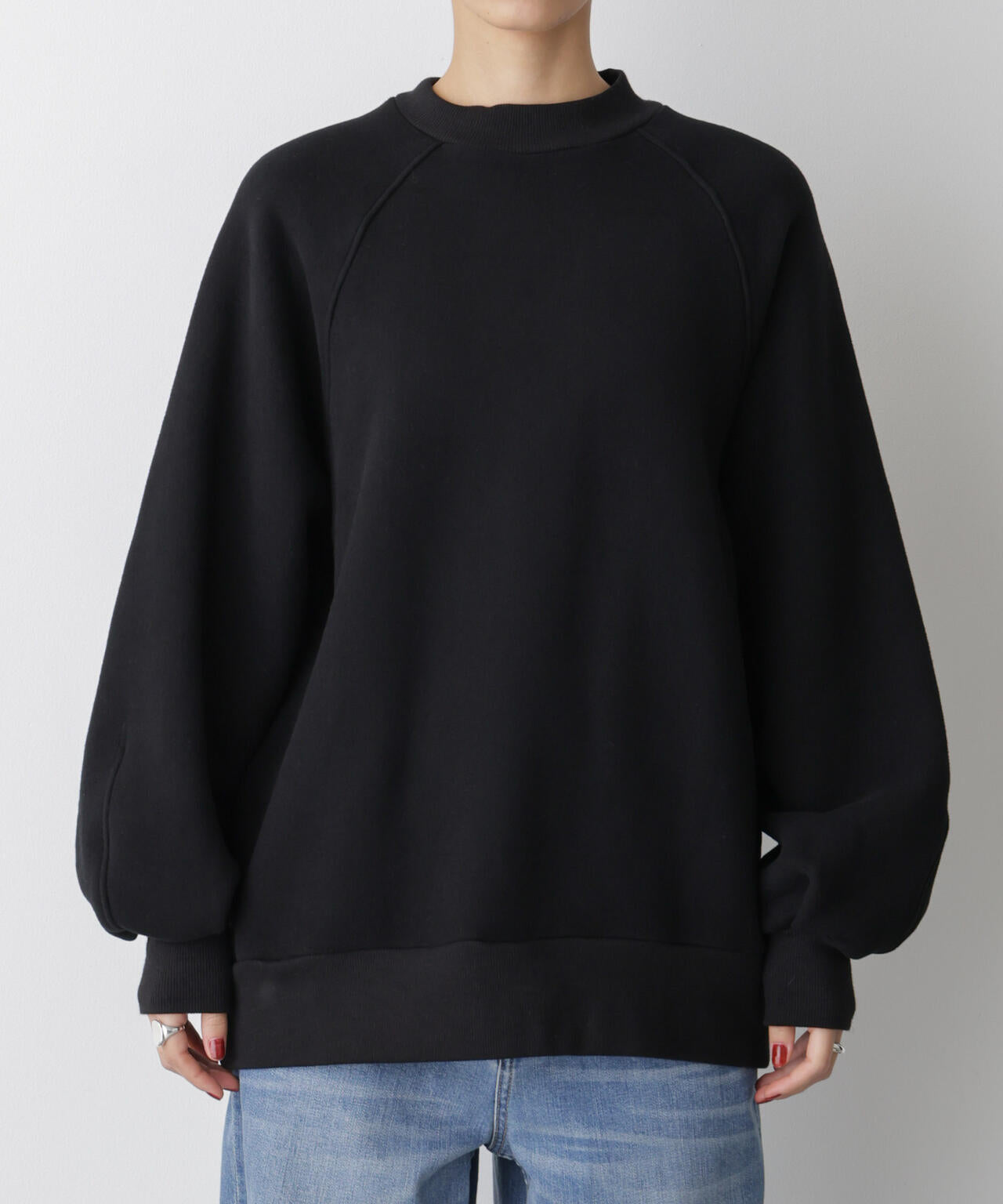 「STEVELOUR」フラッフィースタンドプルオーバー 6695223311