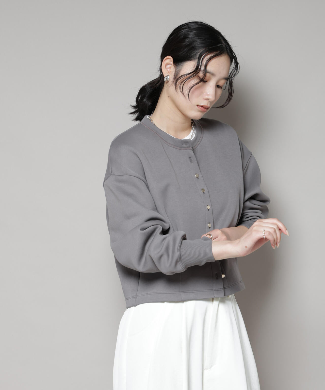 ダンボールタックカーディガン 6695223312