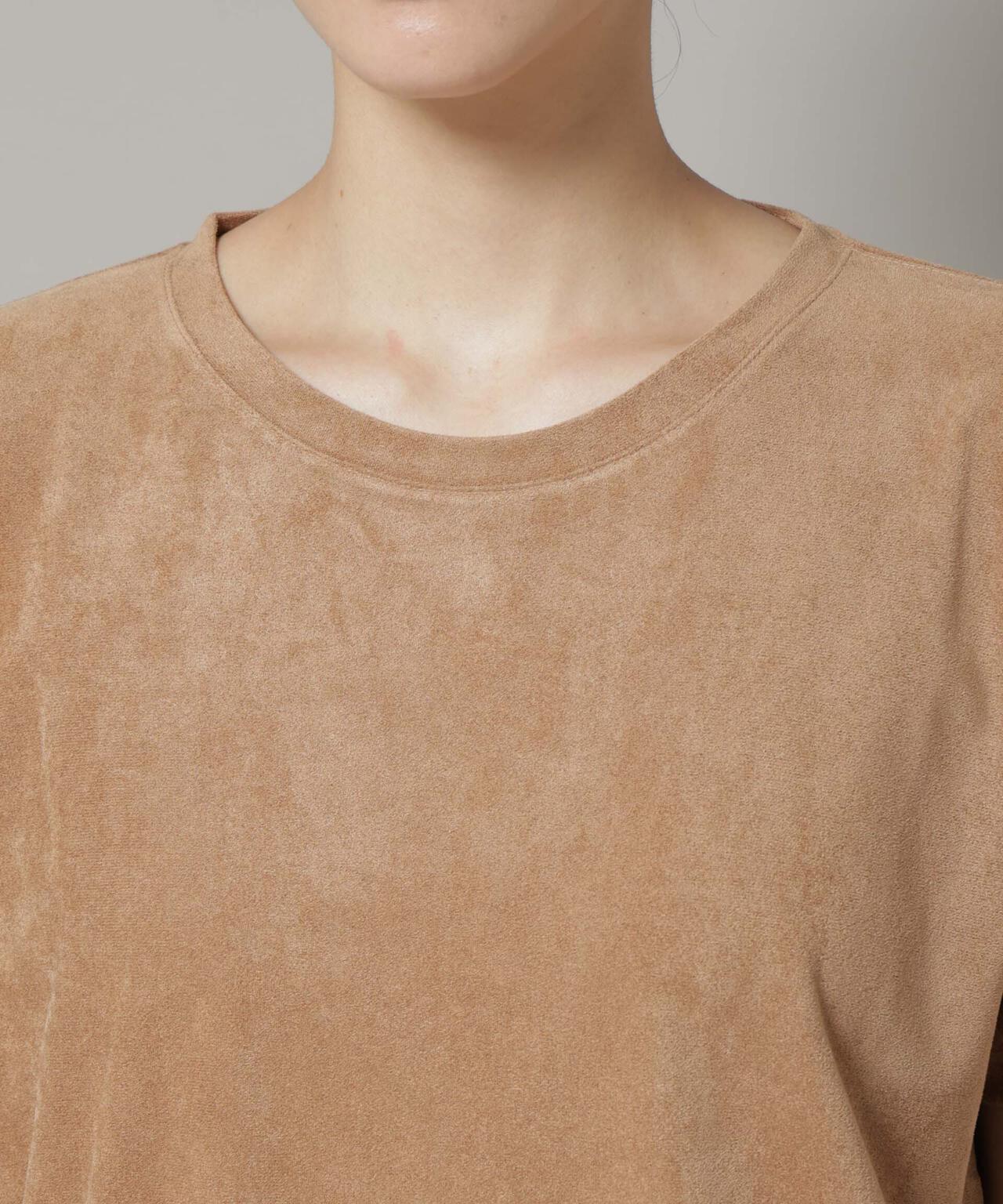 フェイクスエードTシャツ 6695224309