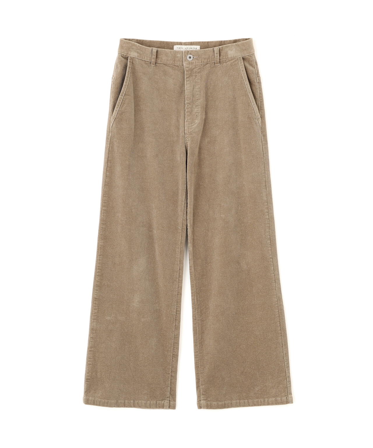 コーデュロイワイドパンツ 6695227313