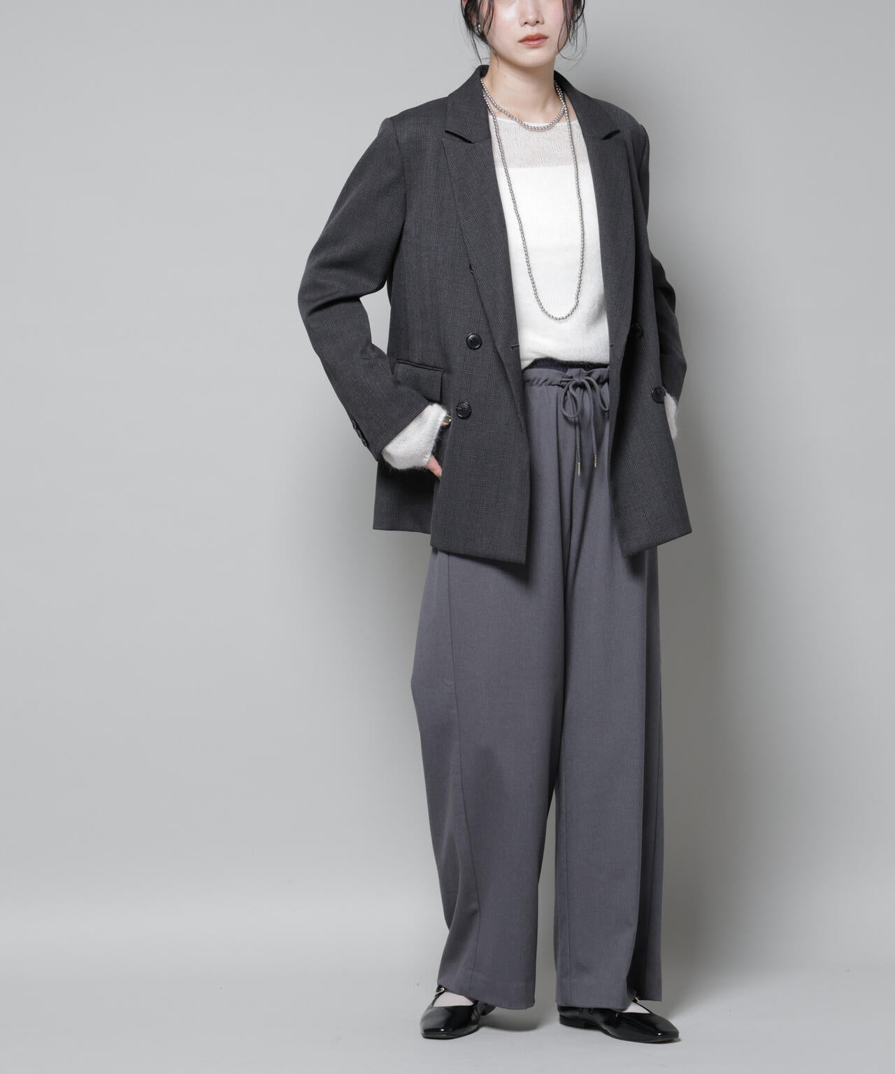 ファンクションダブルウエストイージーパンツ 6695227319