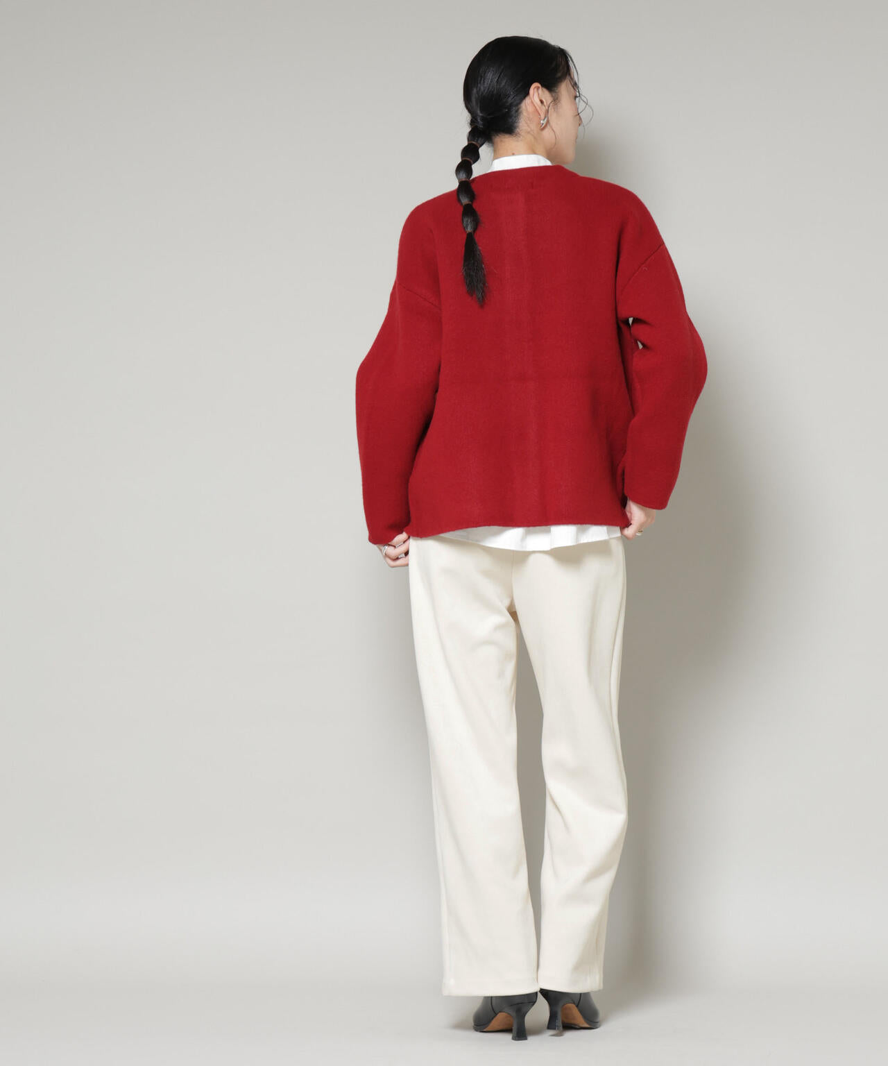 フェイクスエードタックパンツ 6695227322