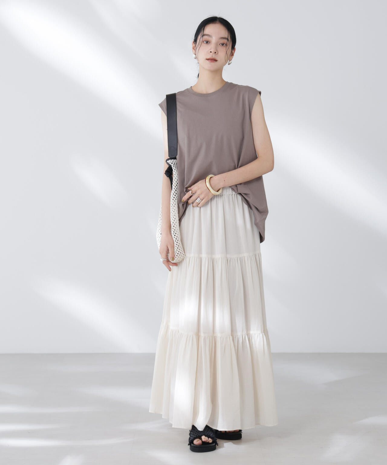 【イノセントワールド】シフォンティアードスカート Innocent World Online Shop