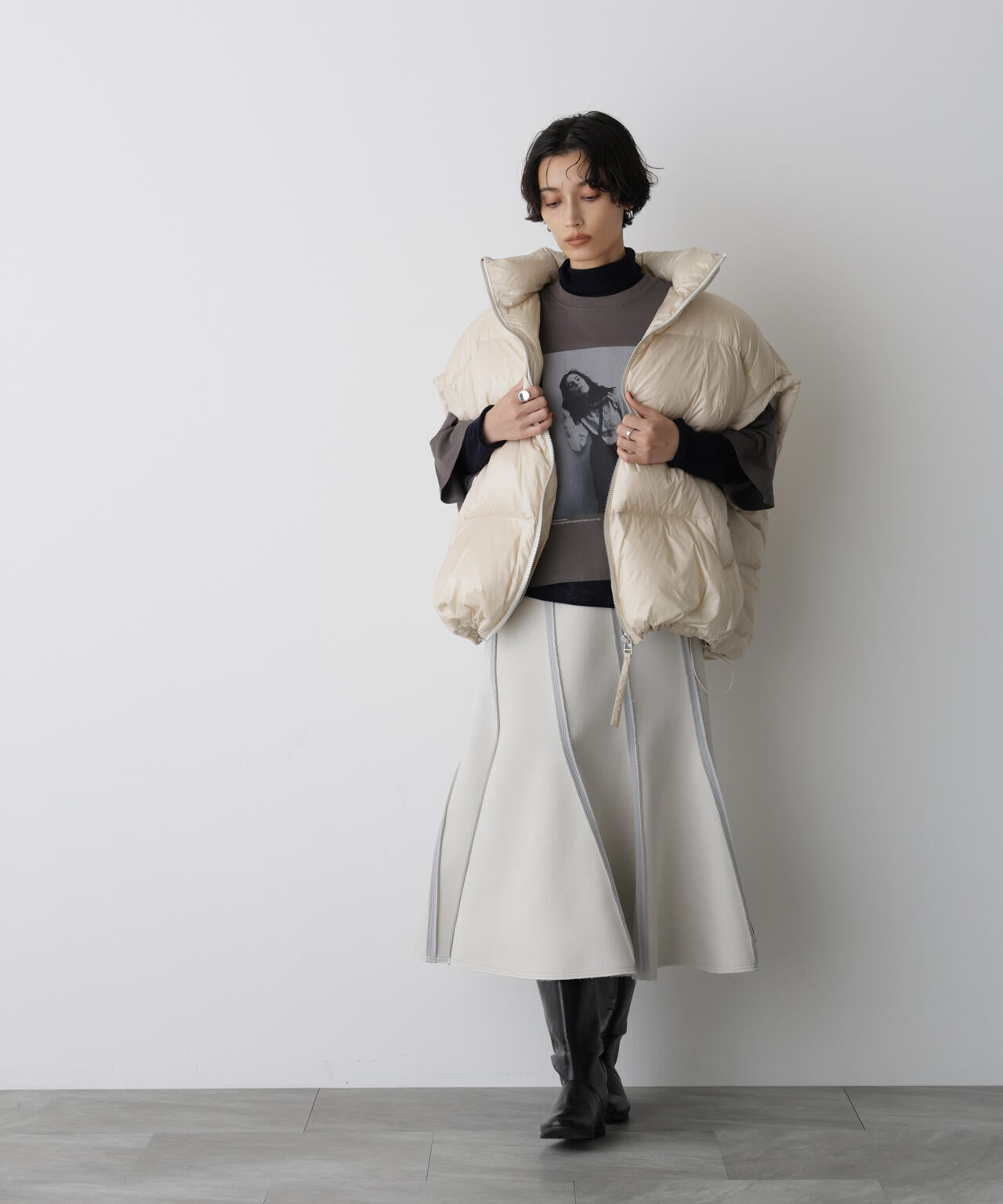 「STEVELOUR」ダンボールシェルスカート 6695230311