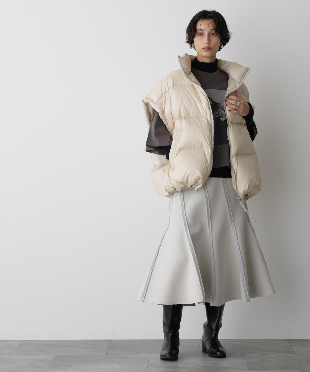 「STEVELOUR」ダンボールシェルスカート 6695230311