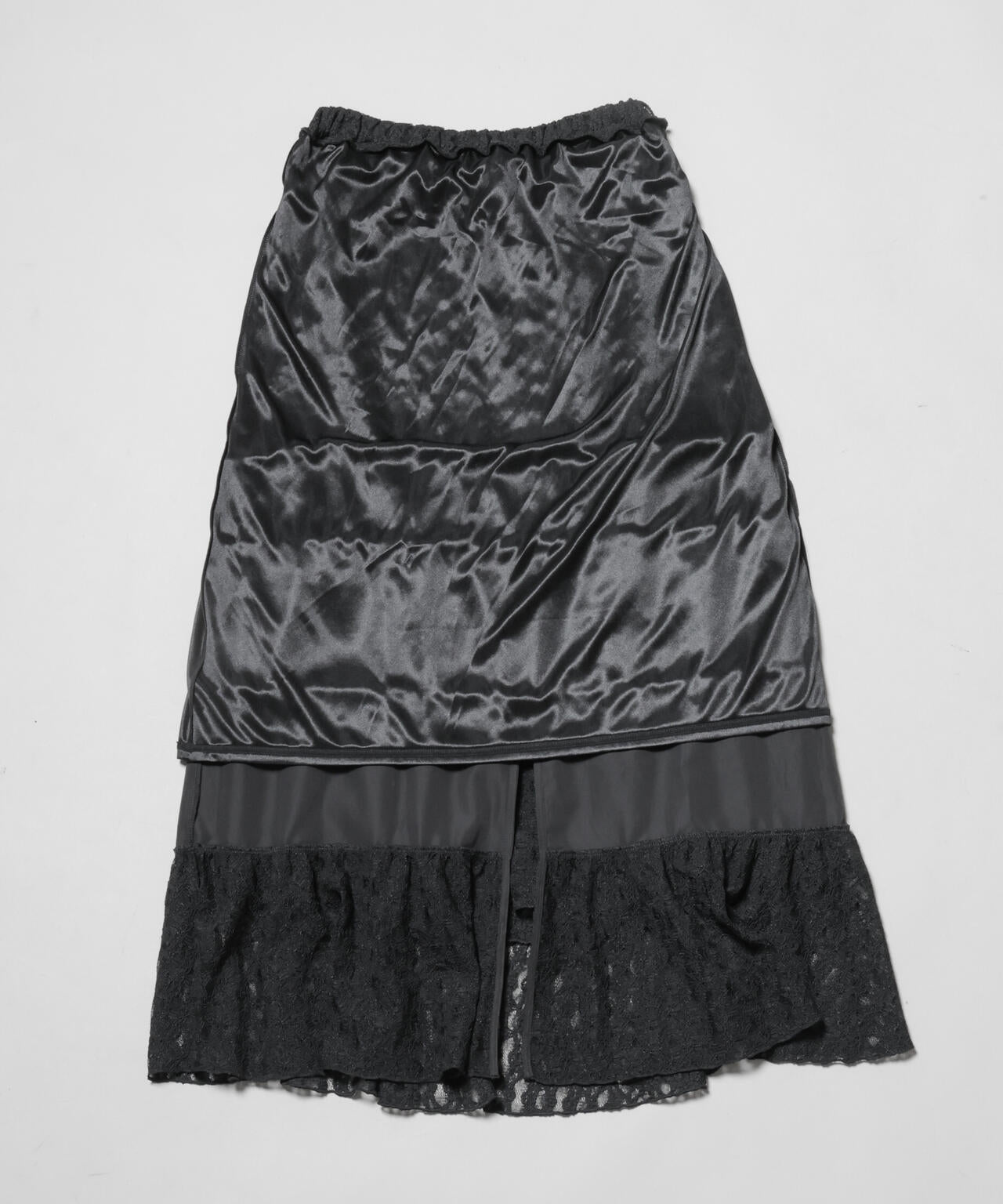 ティアード フリル レース スカート