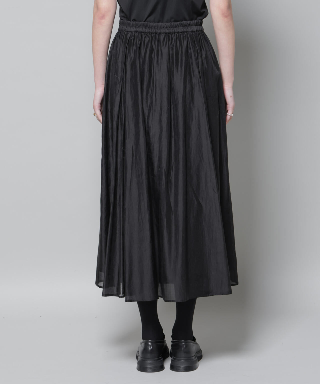 ブライトローンギャザータックスカート 6695230319