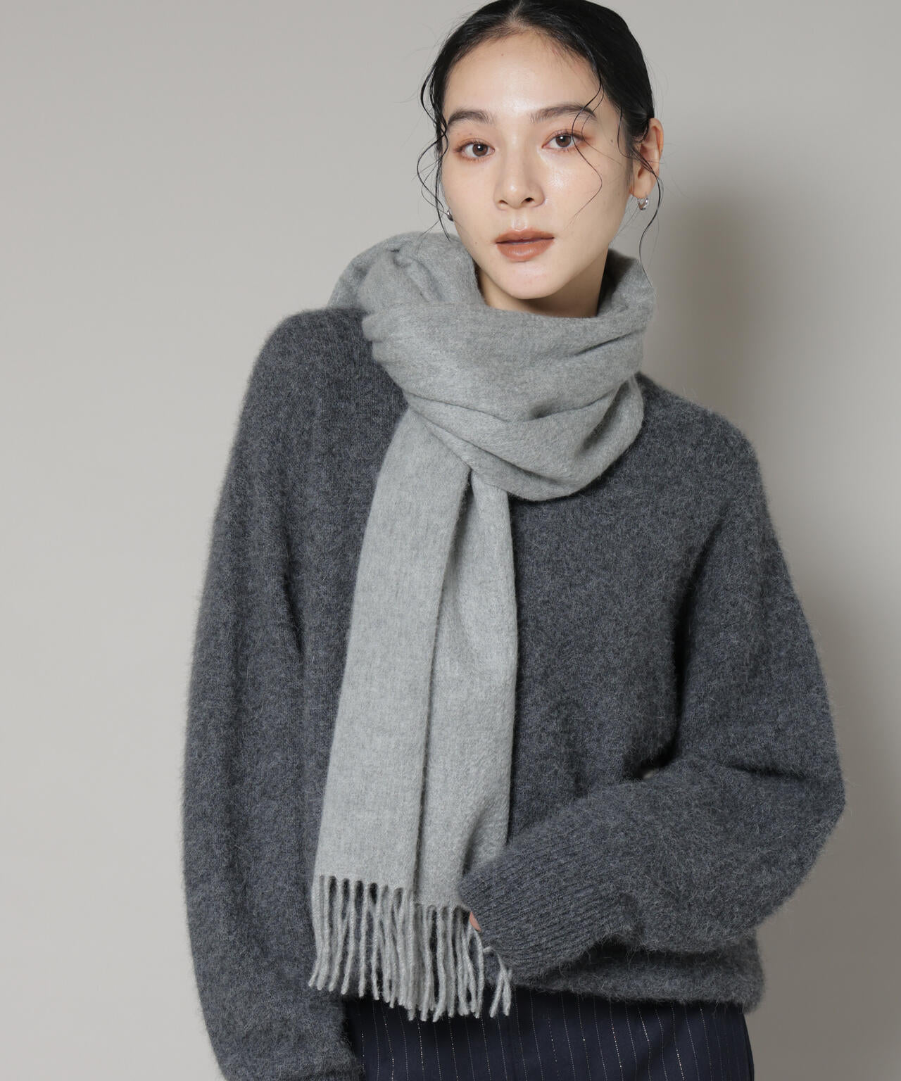 ナノユニバース　カシミヤストール カシミヤ ストール