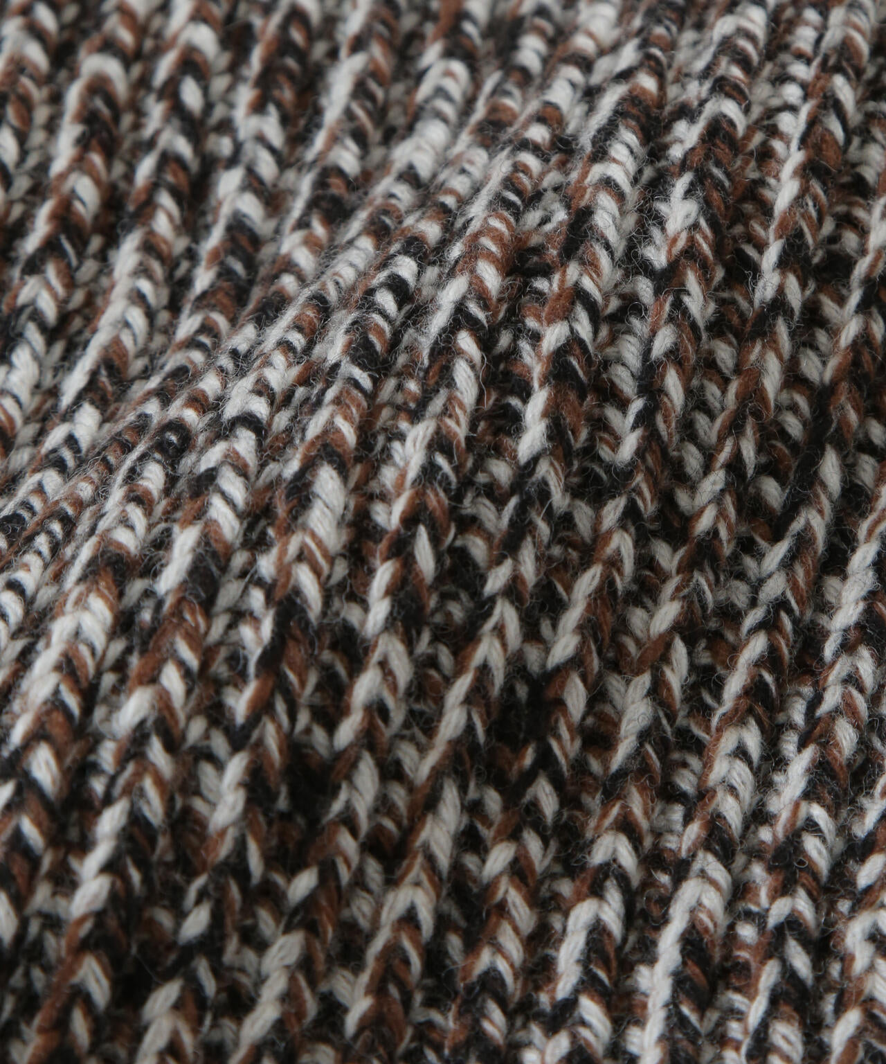 ミックスカラー ニット ストール