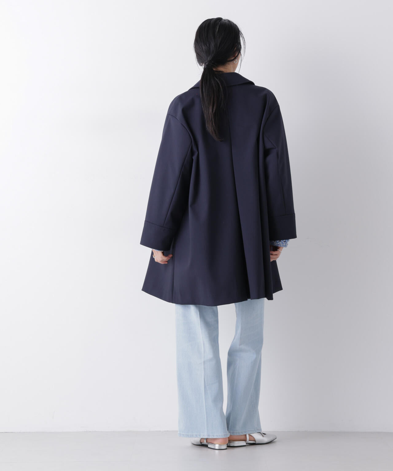 ボンディングステンカラーコート 6696111301