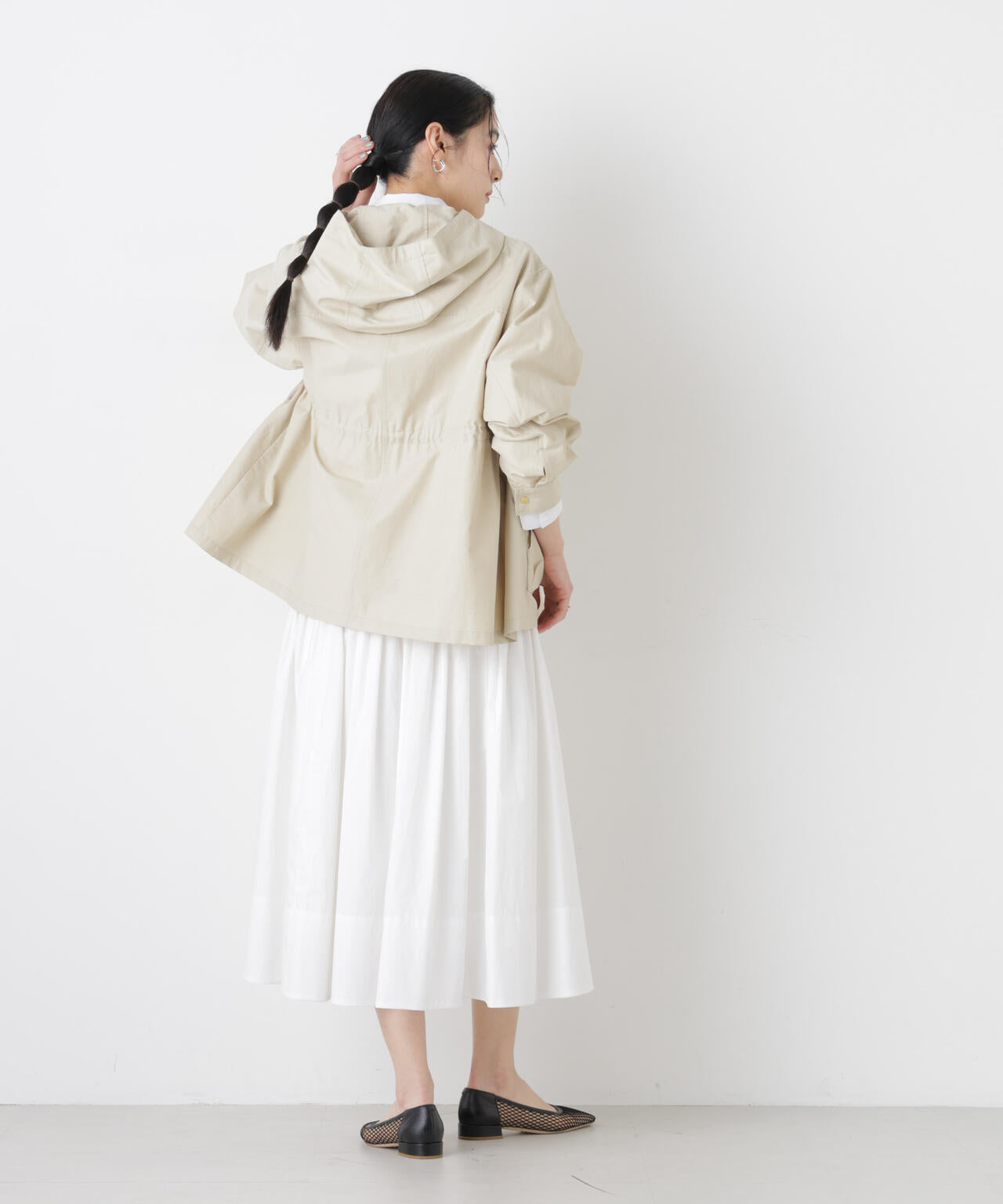 撥水フードブルゾン 6696112302