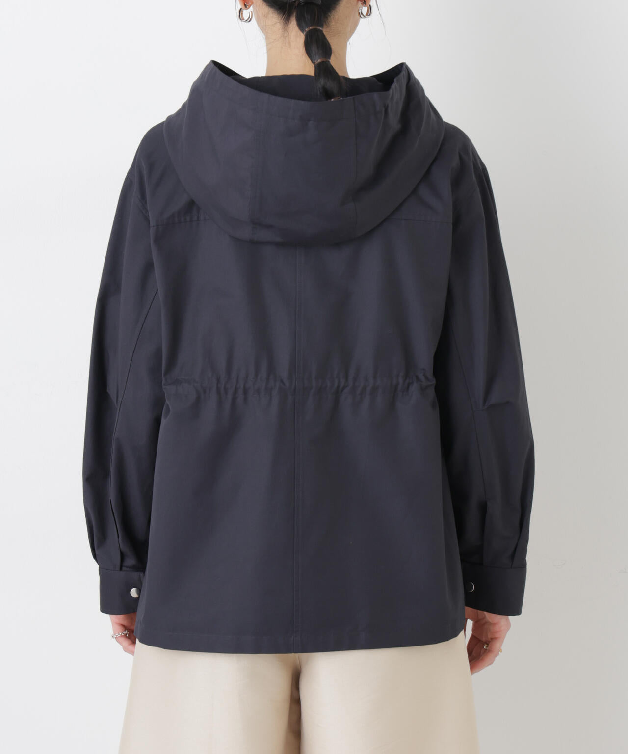 撥水 フード ブルゾン