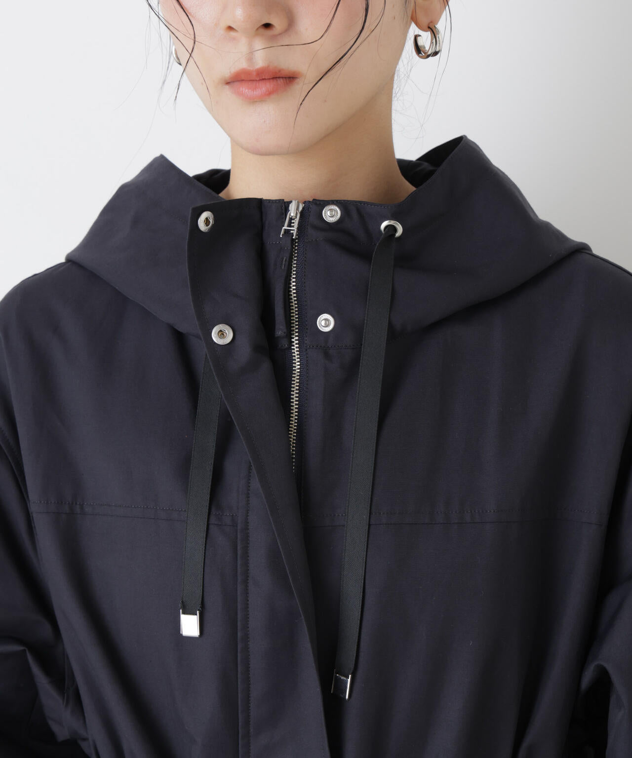 撥水フードブルゾン 6696112302