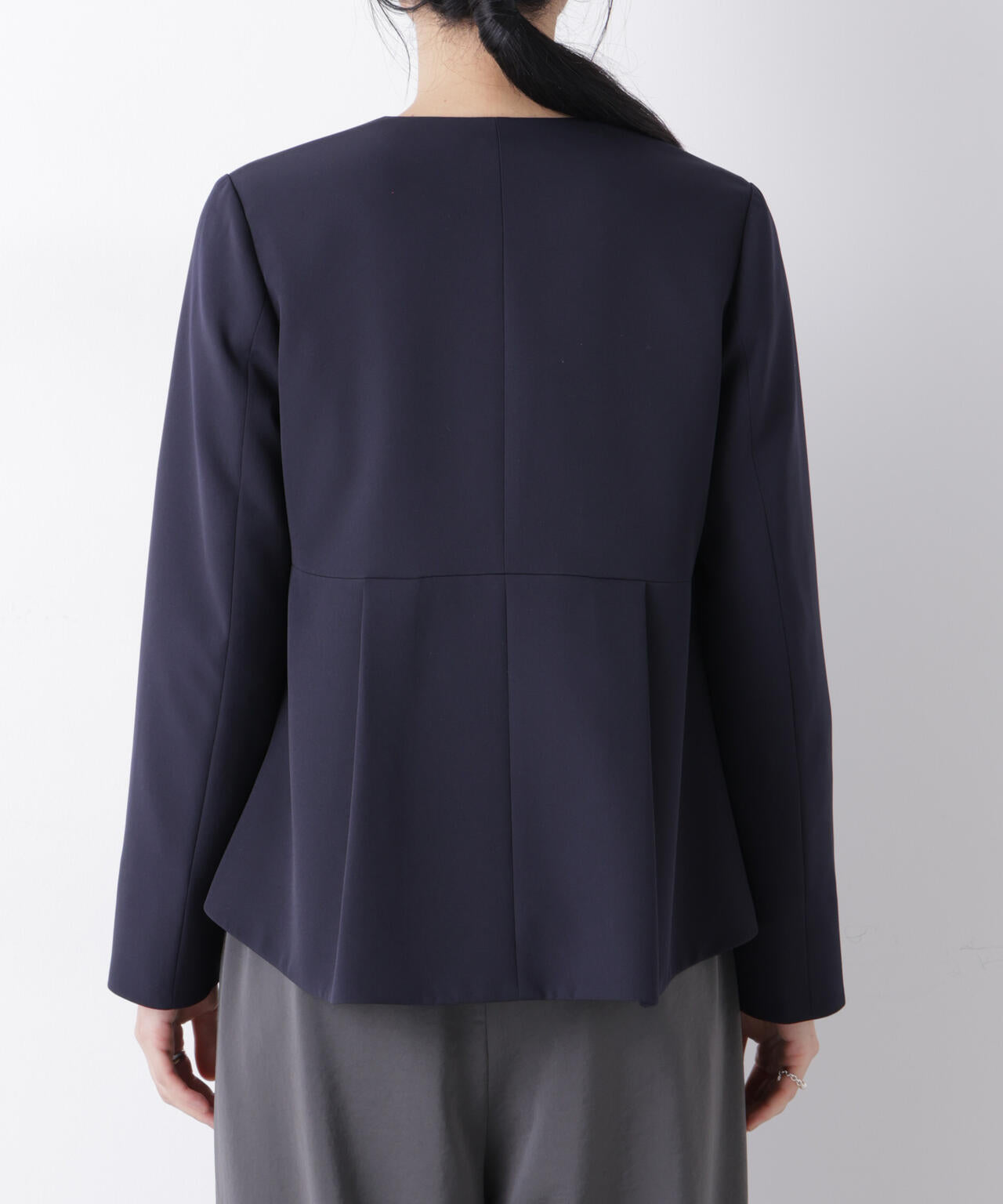 デイリーファンクション ノーカラージャケット(セットアップ可) 6696116300