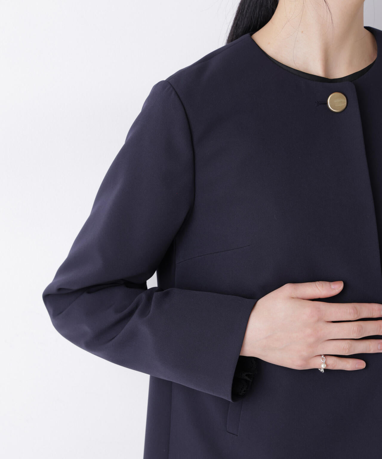 デイリーファンクション ノーカラージャケット(セットアップ可) 6696116300