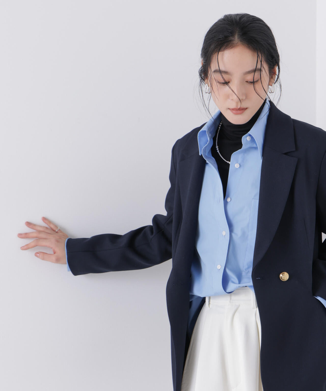 ツイーディーカルゼテーラードダブルジャケット 6696116301