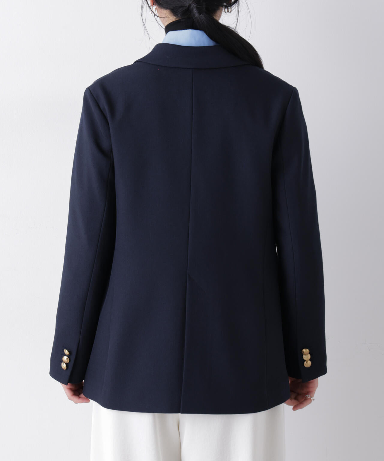 ツイーディーカルゼテーラードダブルジャケット 6696116301