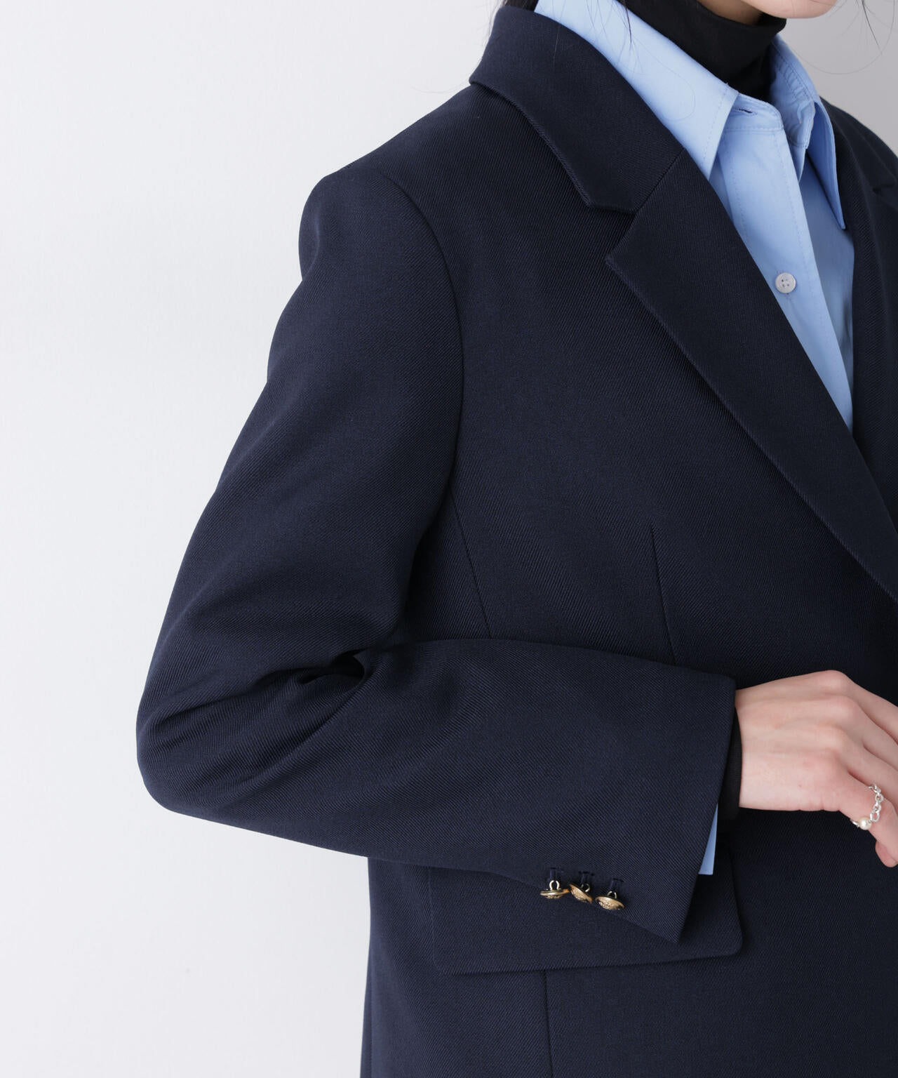 ツイーディーカルゼテーラードダブルジャケット 6696116301