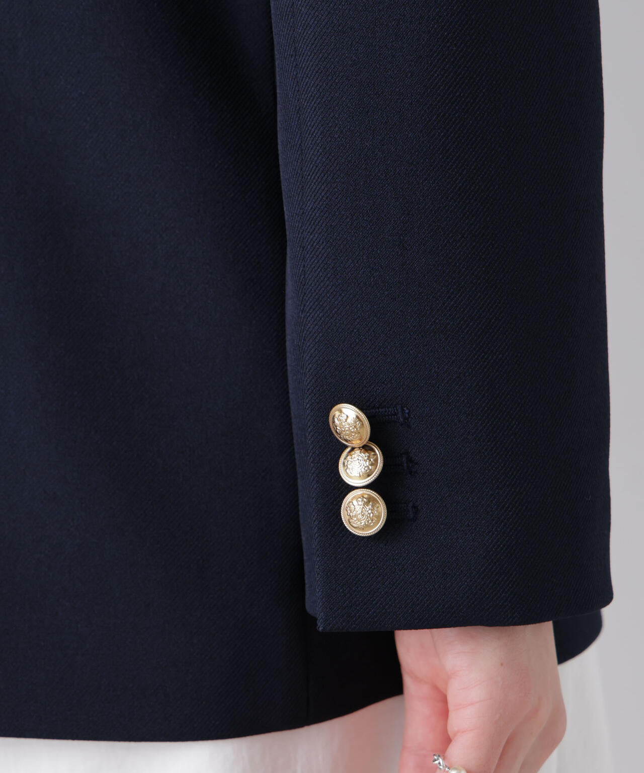 ツイーディーカルゼテーラードダブルジャケット 6696116301