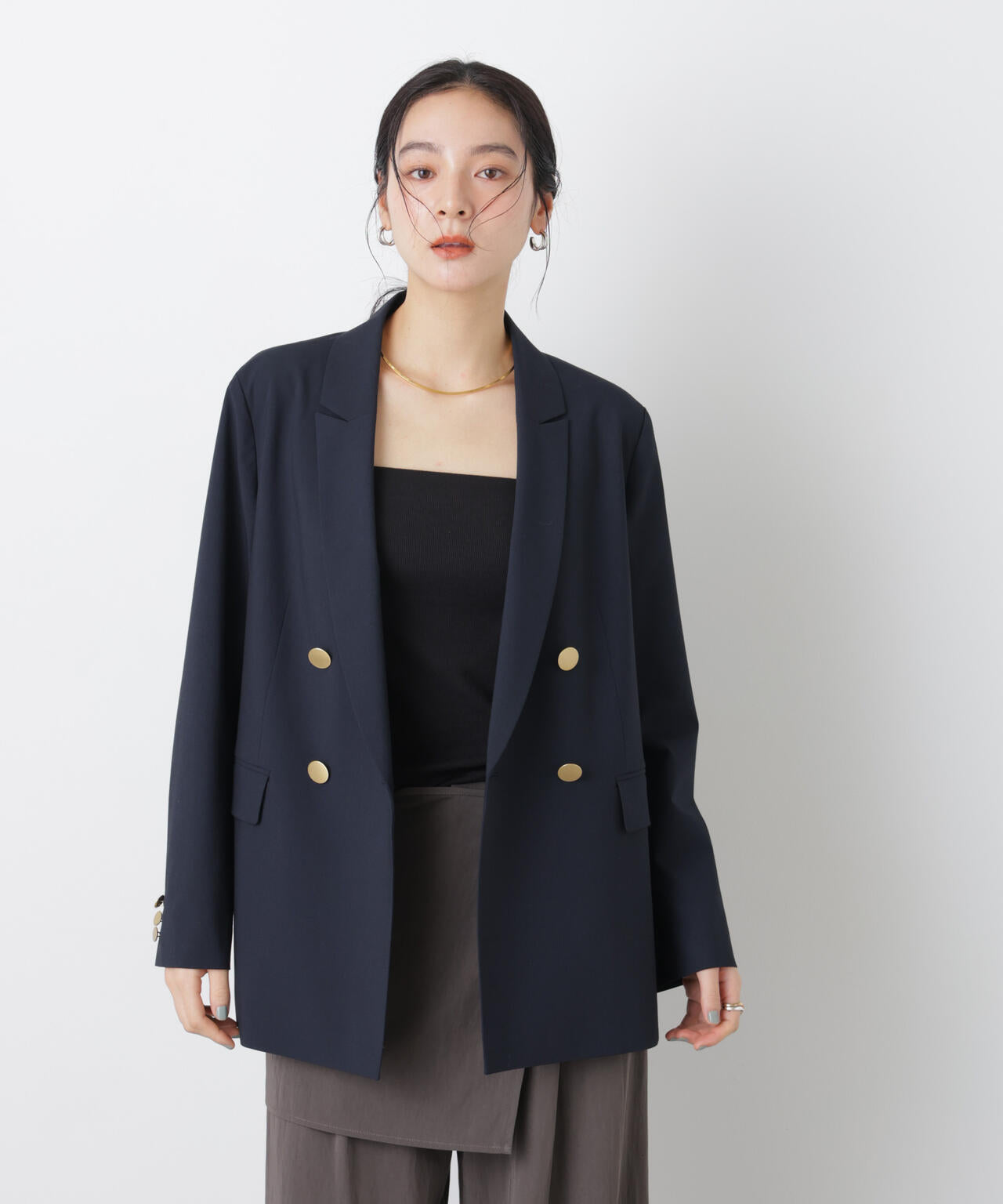 トロストレッチダブルジャケット(セットアップ可) 6696116302