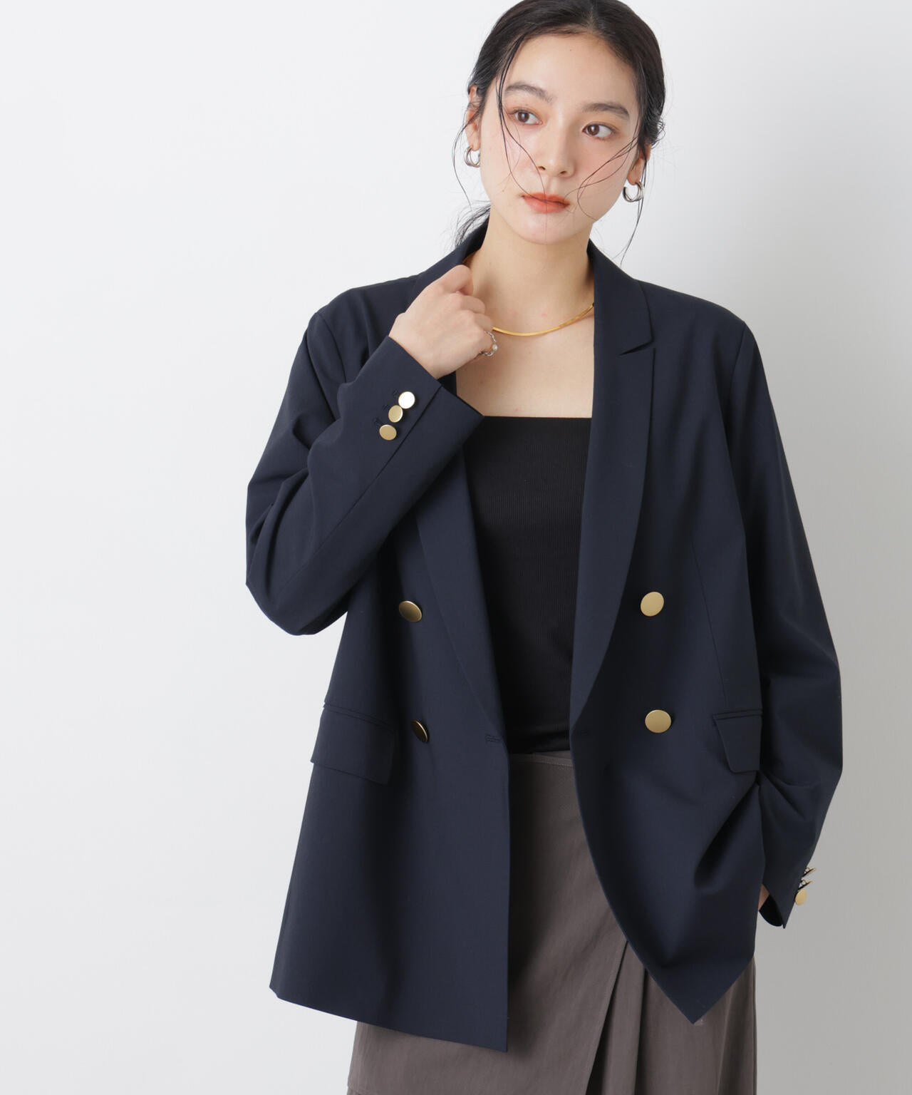 トロストレッチダブルジャケット(セットアップ可) 6696116302